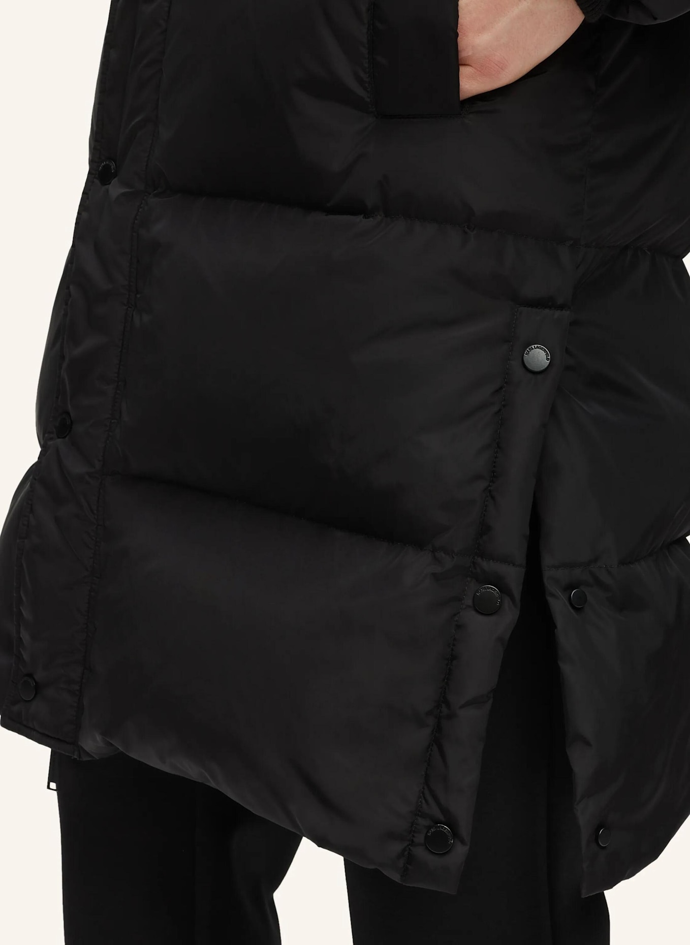KARL LAGERFELD Jacke: SCHWARZ