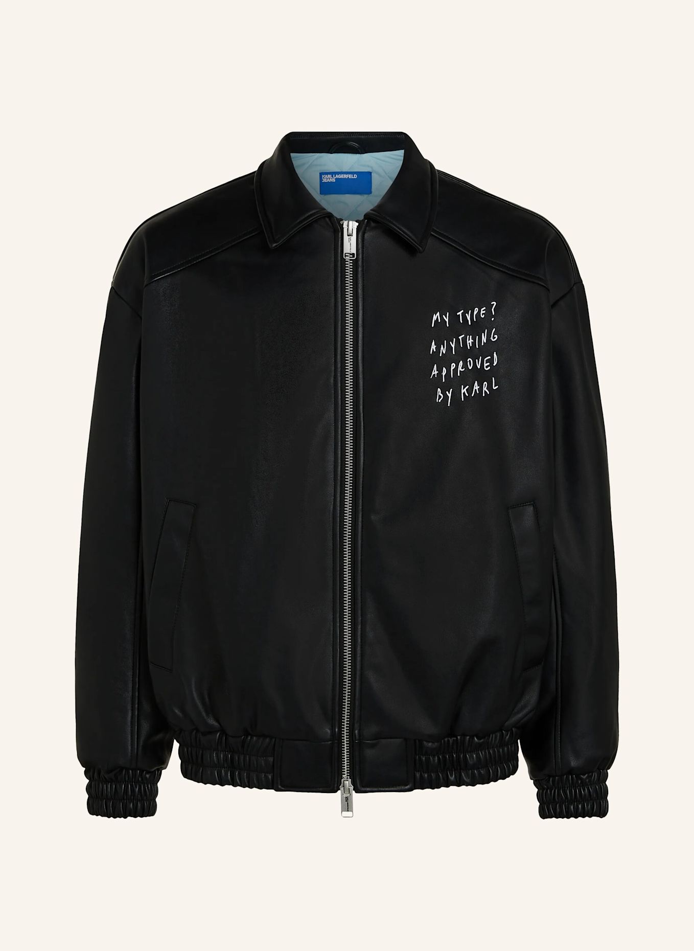 KARL LAGERFELD JEANS Jacke x Pietro Terzini: SCHWARZ
