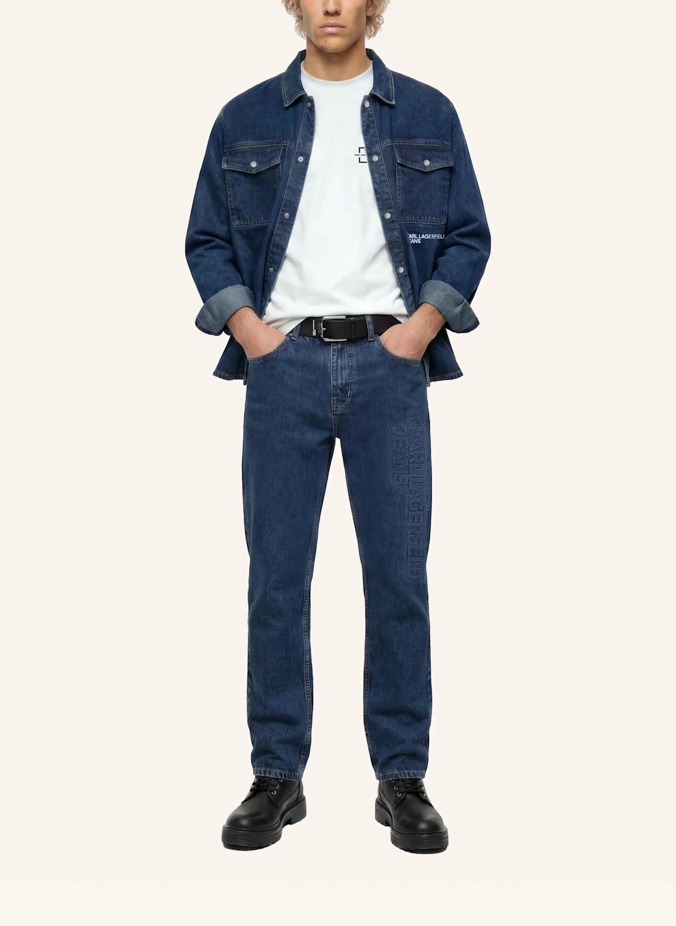 KARL LAGERFELD JEANS Hemd: BLAU