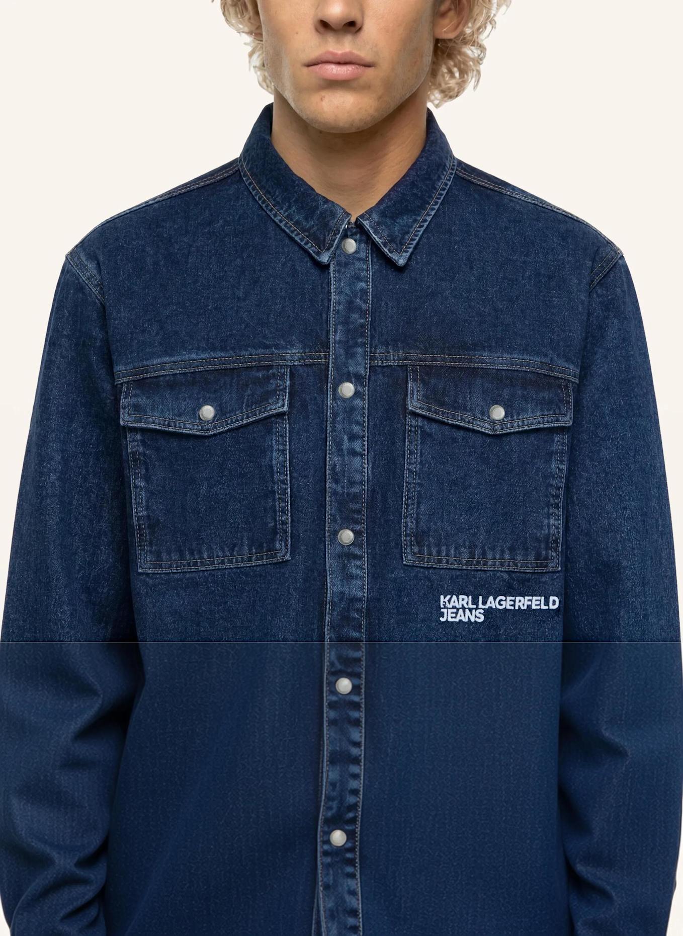 KARL LAGERFELD JEANS Hemd: BLAU