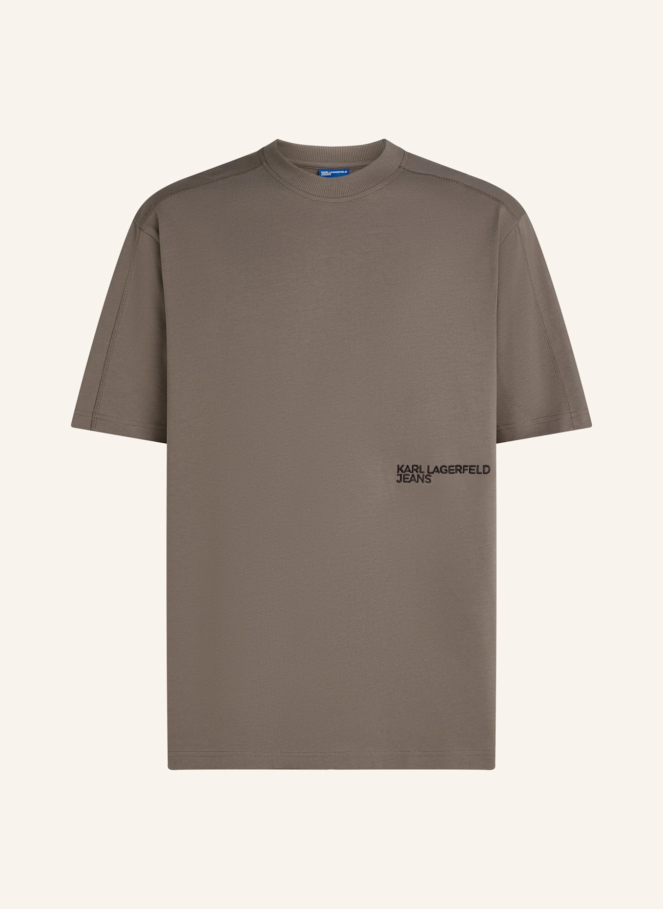 KARL LAGERFELD JEANS T-shirt: BRAUN