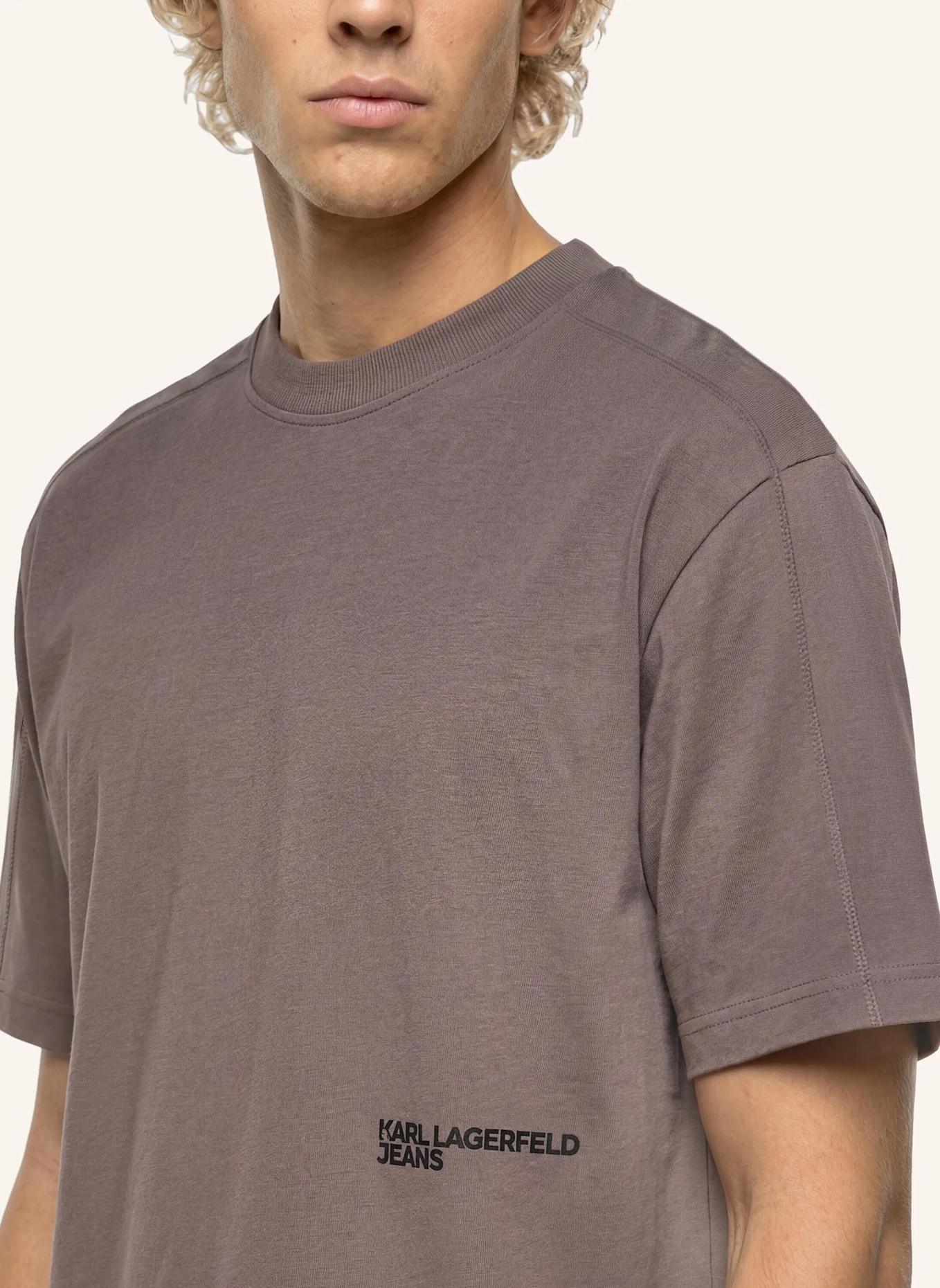 KARL LAGERFELD JEANS T-shirt: BRAUN