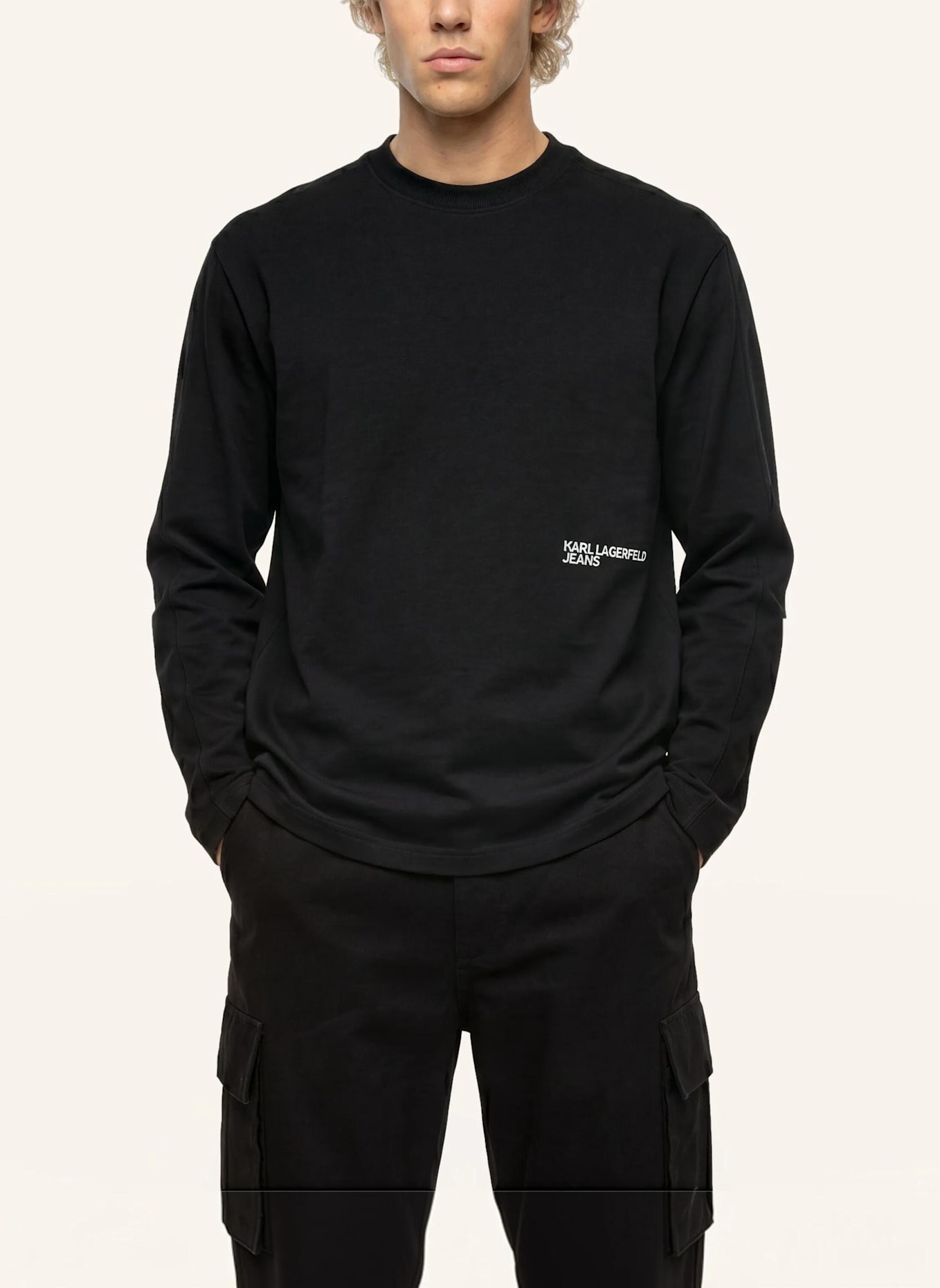 KARL LAGERFELD JEANS T-shirt: SCHWARZ