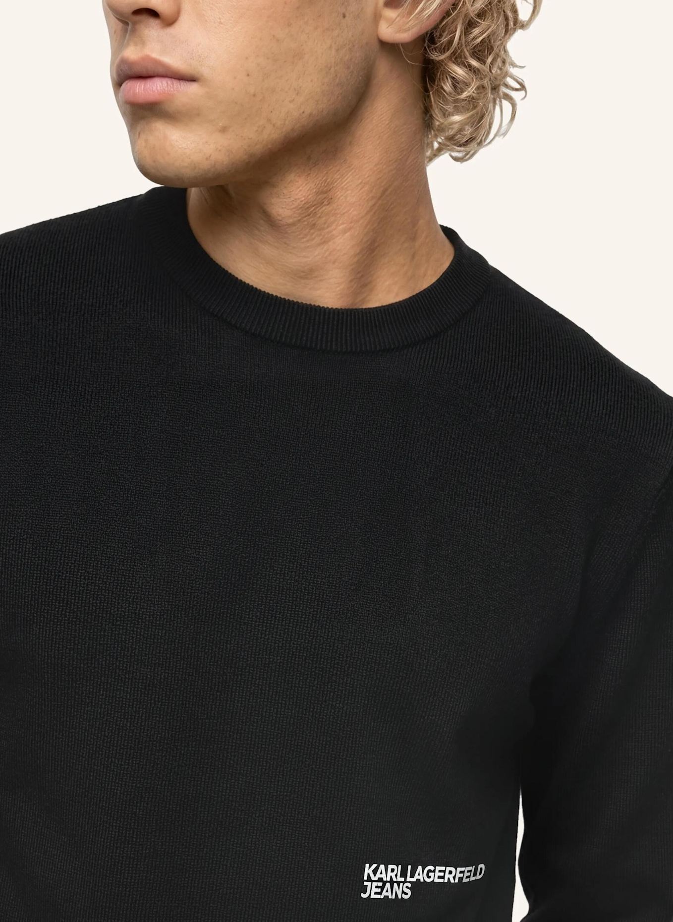 KARL LAGERFELD JEANS T-shirt: SCHWARZ