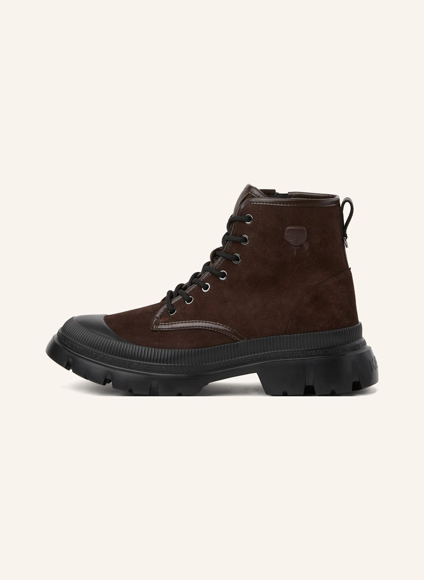 KARL LAGERFELD Stiefel: BRAUN