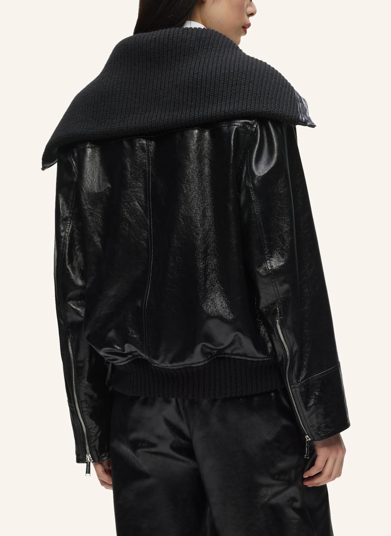 KARL LAGERFELD Bomberjacke: SCHWARZ
