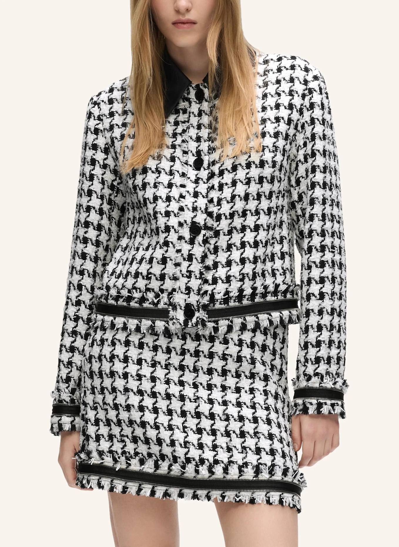 KARL LAGERFELD Blazer: SCHWARZ / WEISS