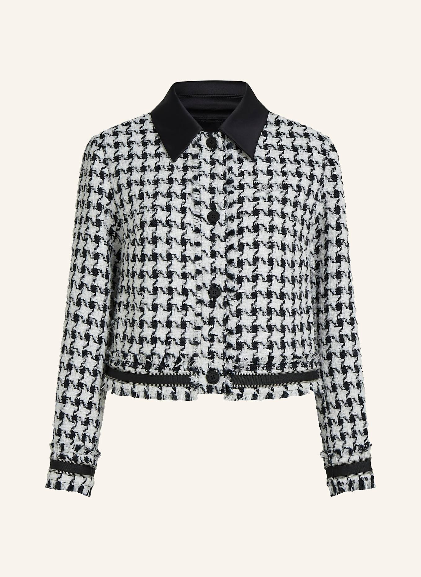 KARL LAGERFELD Blazer: SCHWARZ / WEISS
