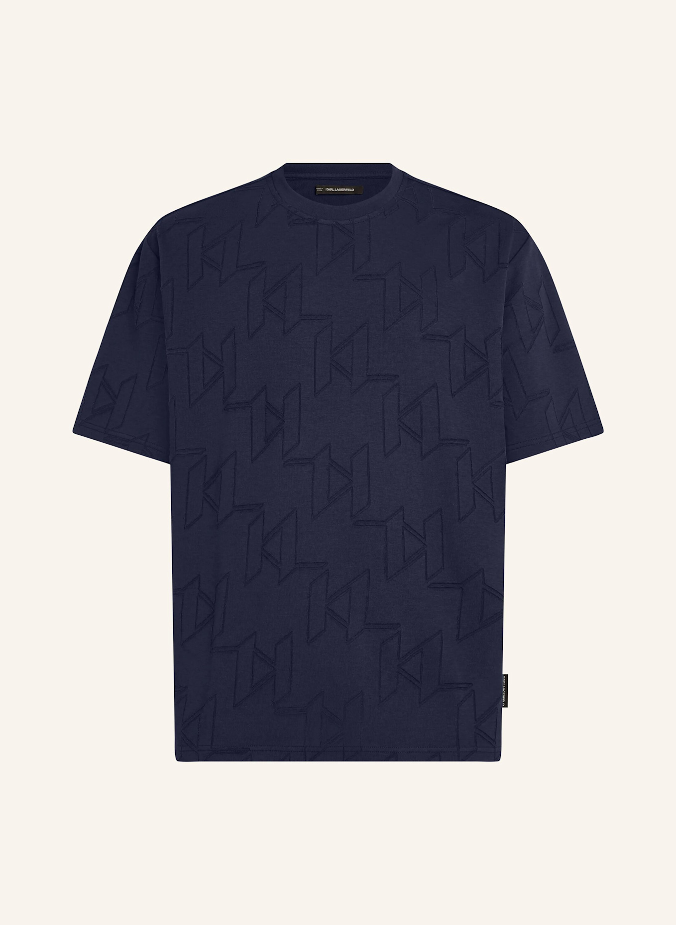 KARL LAGERFELD T-shirt: DUNKELBLAU