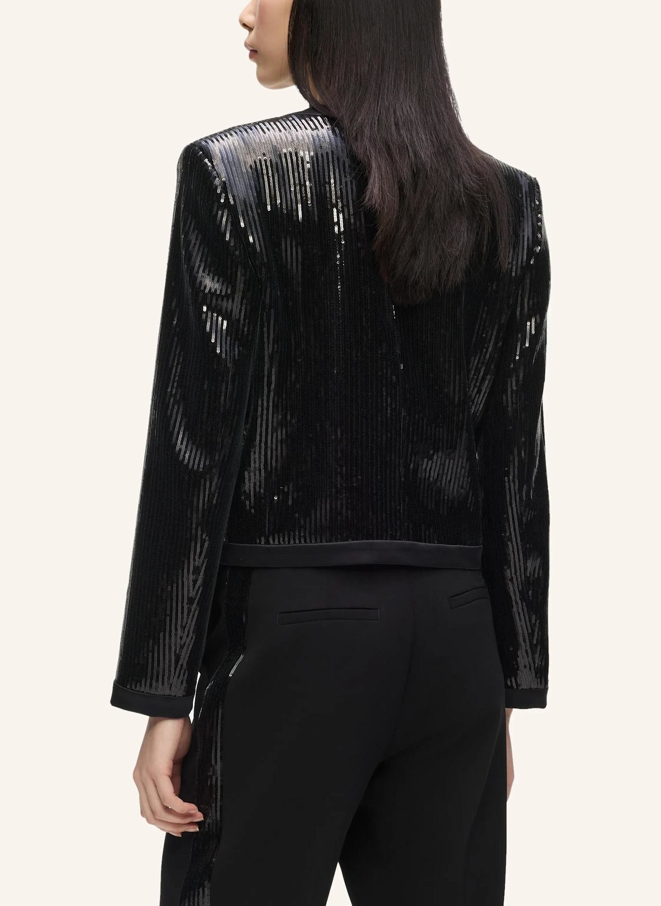 KARL LAGERFELD Blazer: SCHWARZ