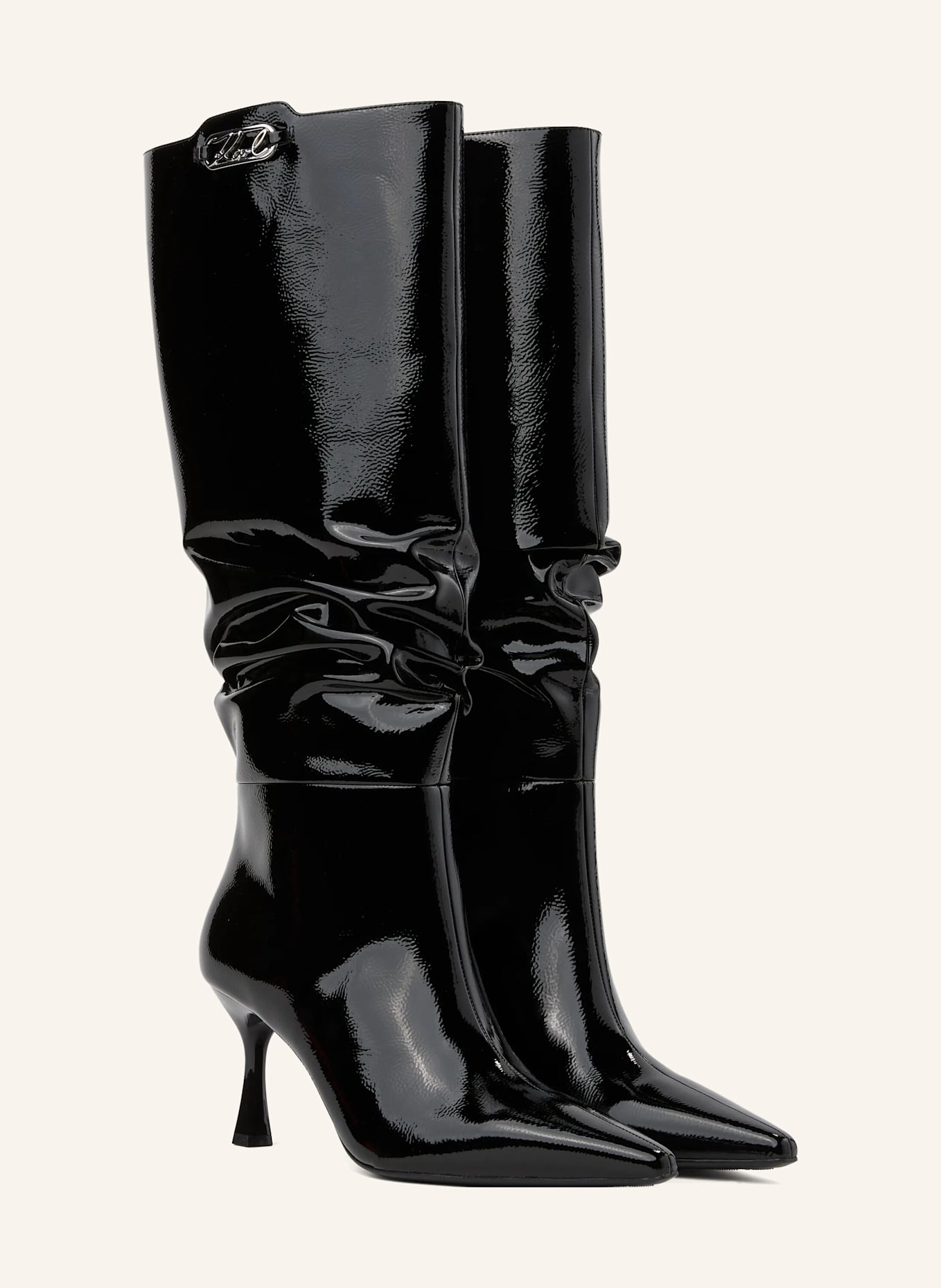 KARL LAGERFELD Stiefel: SCHWARZ