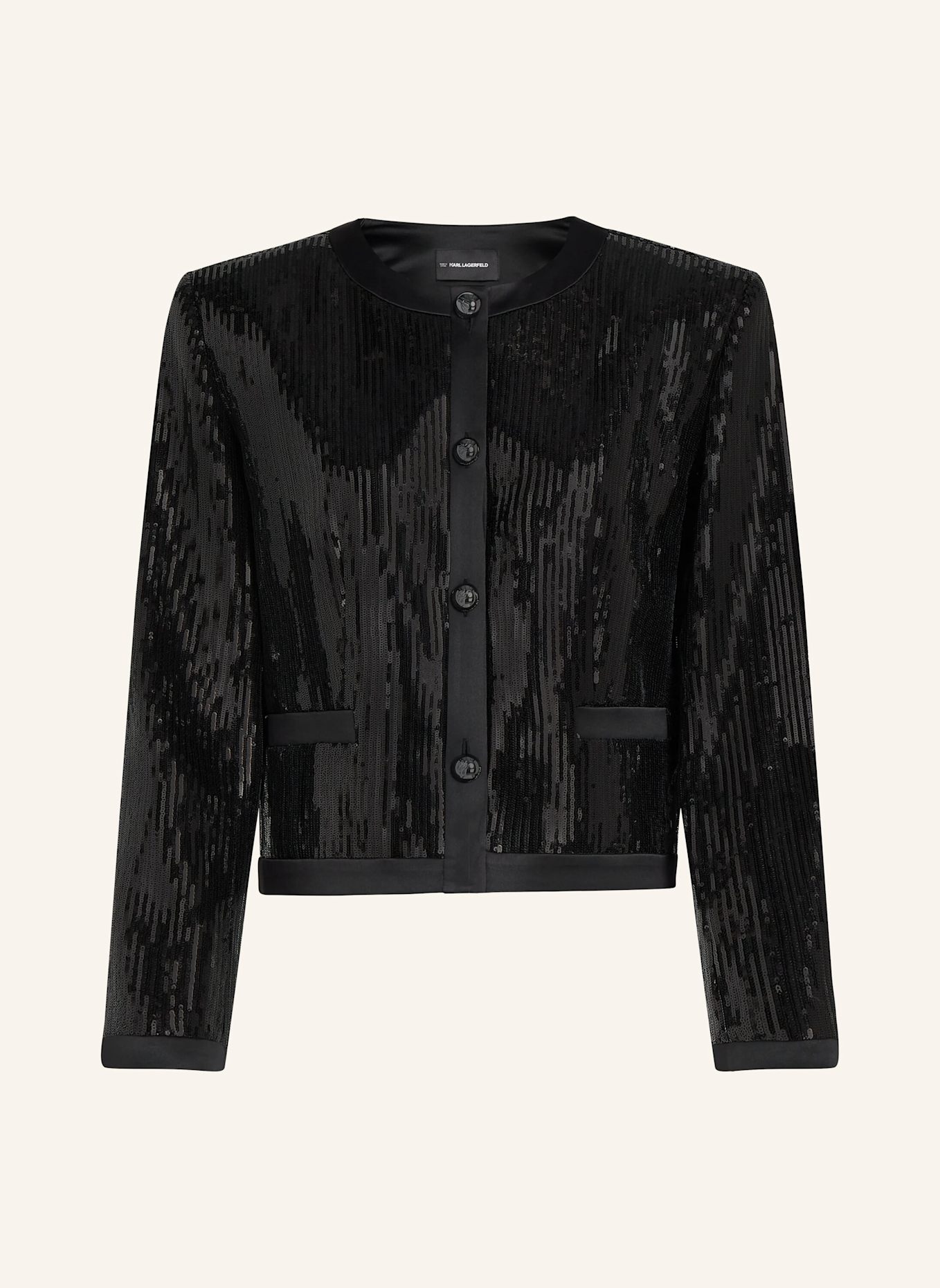 KARL LAGERFELD Blazer: SCHWARZ