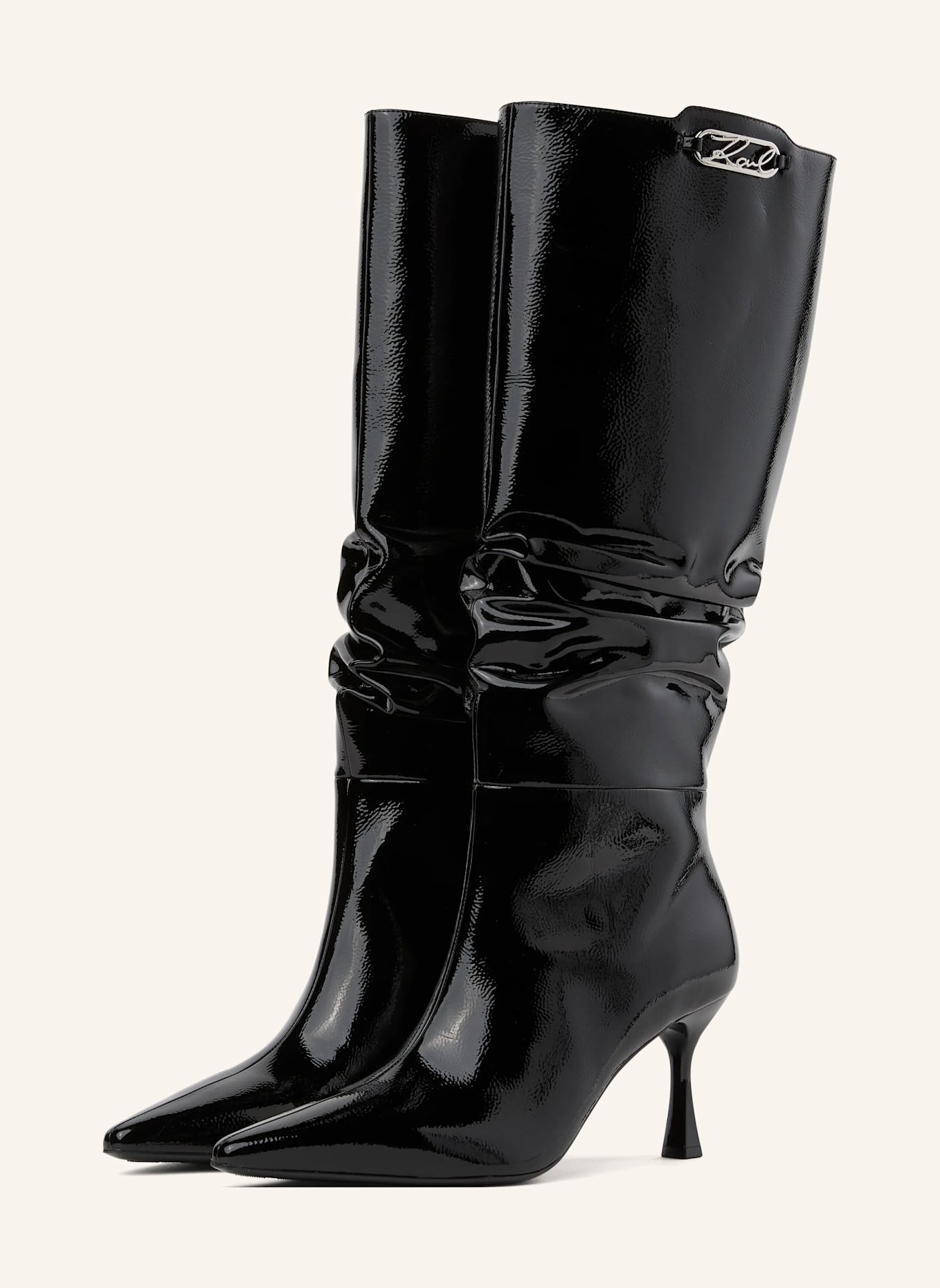 KARL LAGERFELD Stiefel: SCHWARZ
