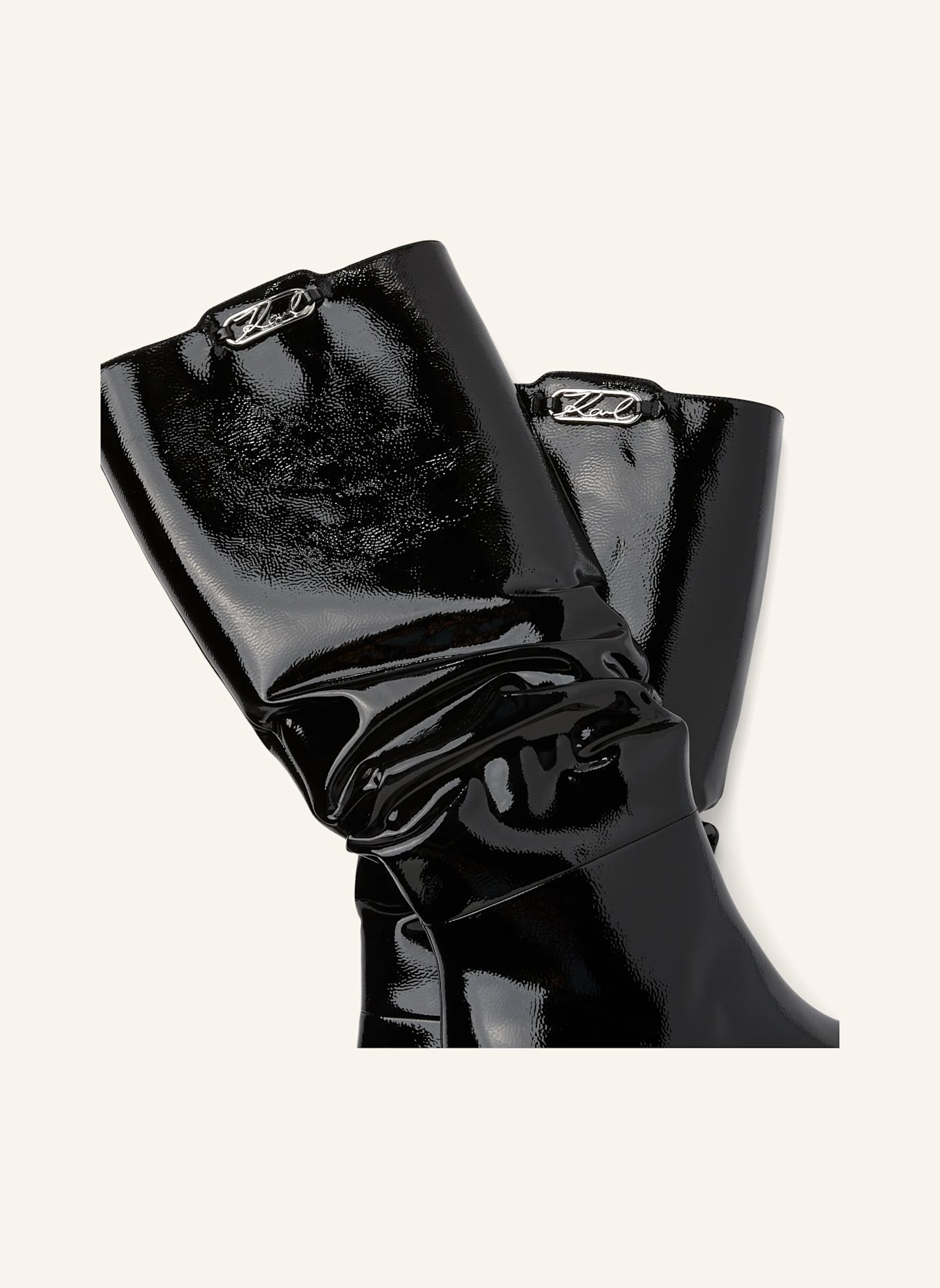 KARL LAGERFELD Stiefel: SCHWARZ