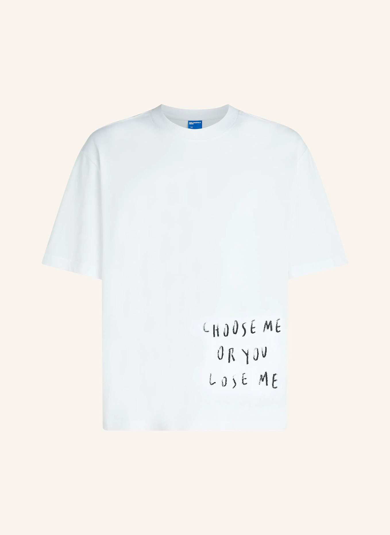 KARL LAGERFELD JEANS T-shirt: WEISS
