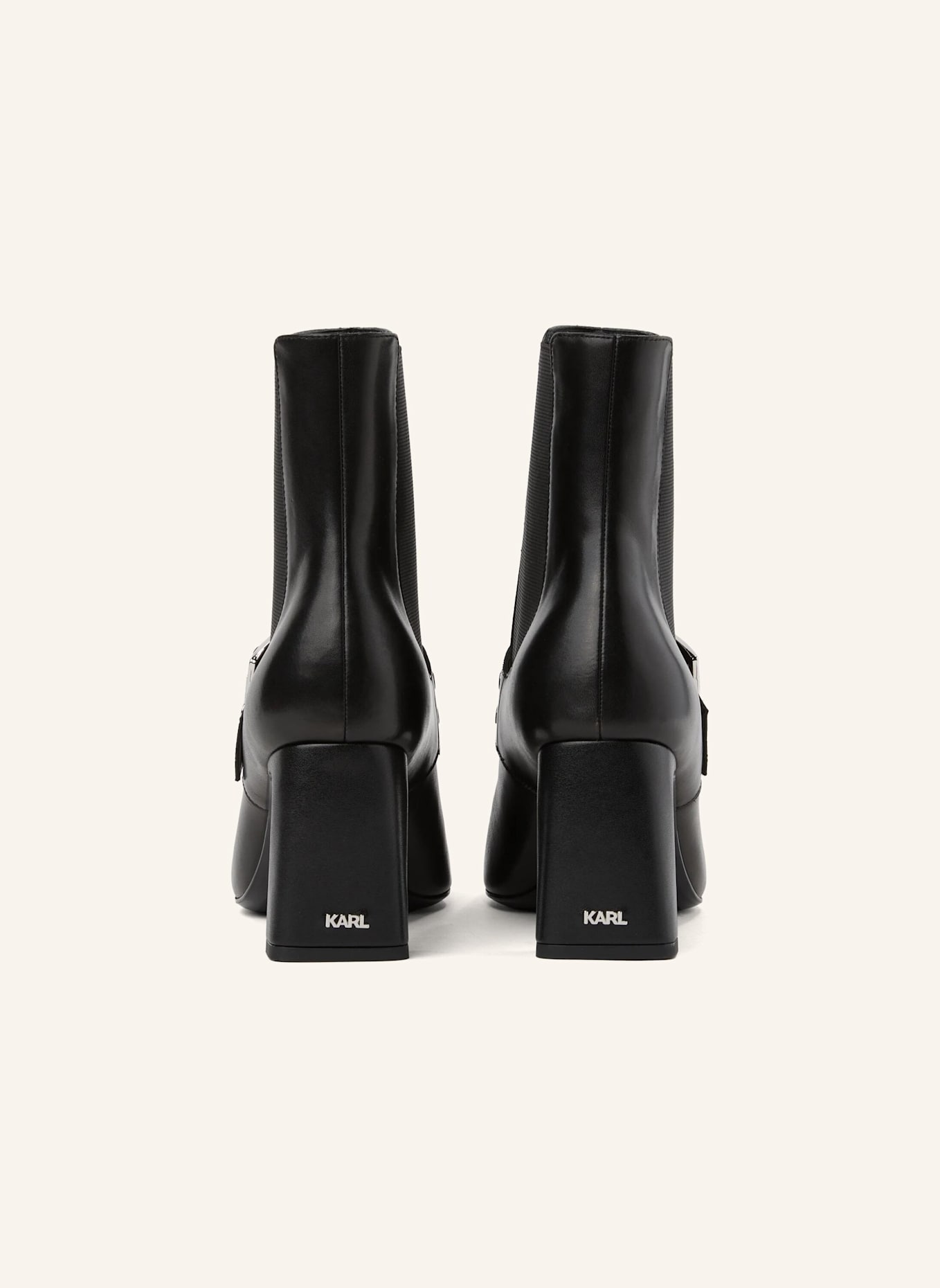 KARL LAGERFELD Stiefel: SCHWARZ