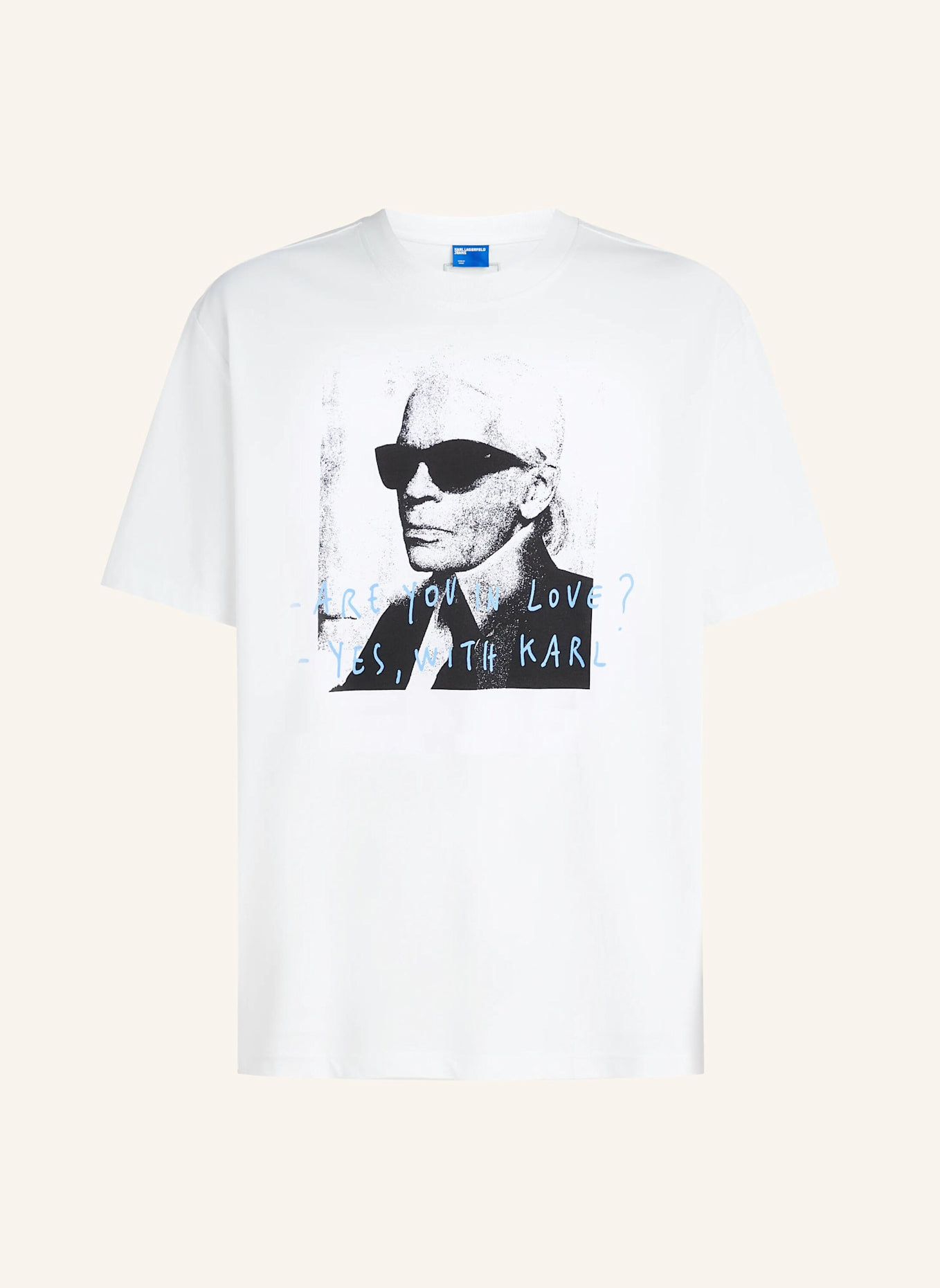KARL LAGERFELD JEANS T-shirt: WEISS