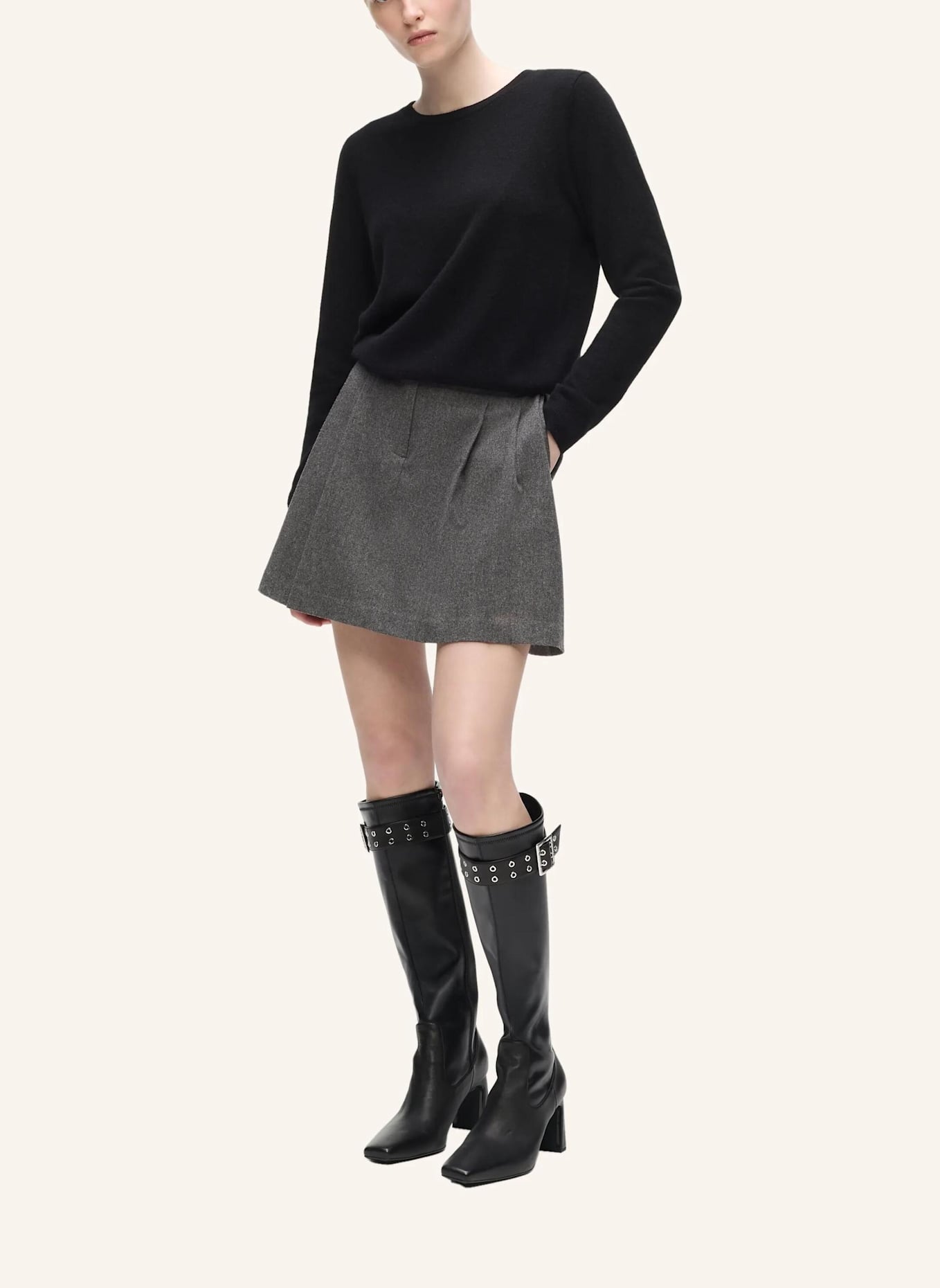 KARL LAGERFELD Stiefel: SCHWARZ