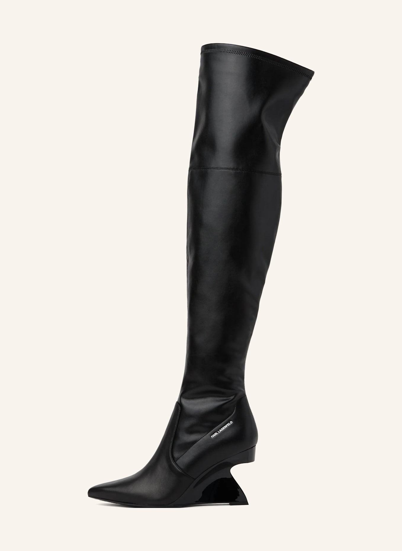 KARL LAGERFELD Stiefel: SCHWARZ