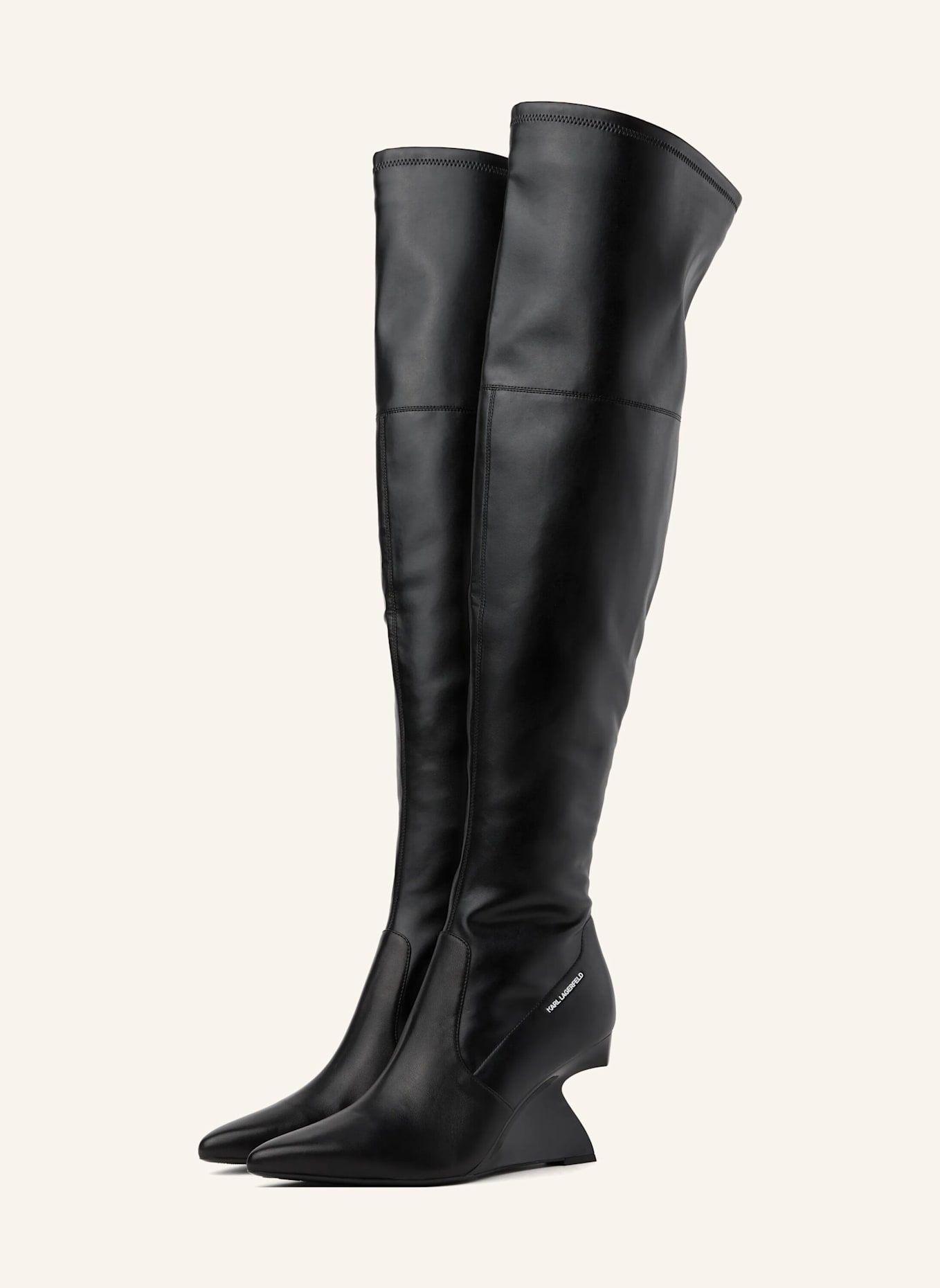 KARL LAGERFELD Stiefel: SCHWARZ