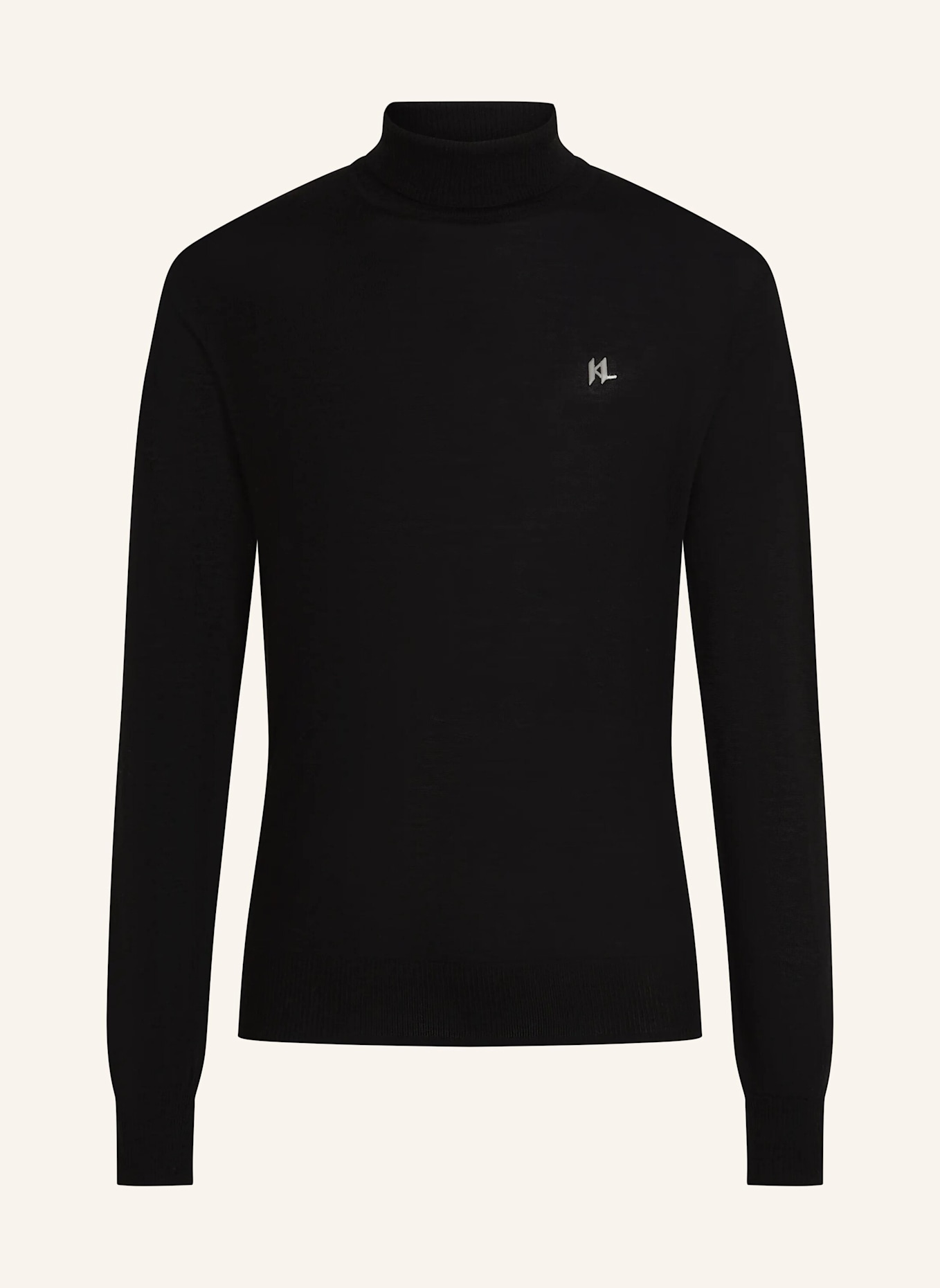 KARL LAGERFELD Sweatshirt: SCHWARZ