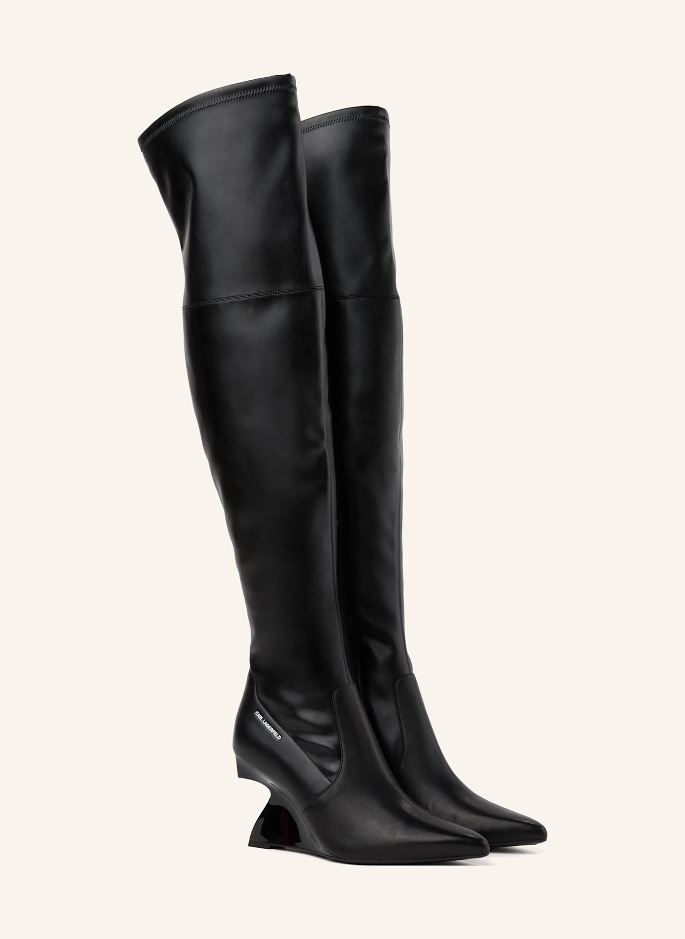 KARL LAGERFELD Stiefel: SCHWARZ