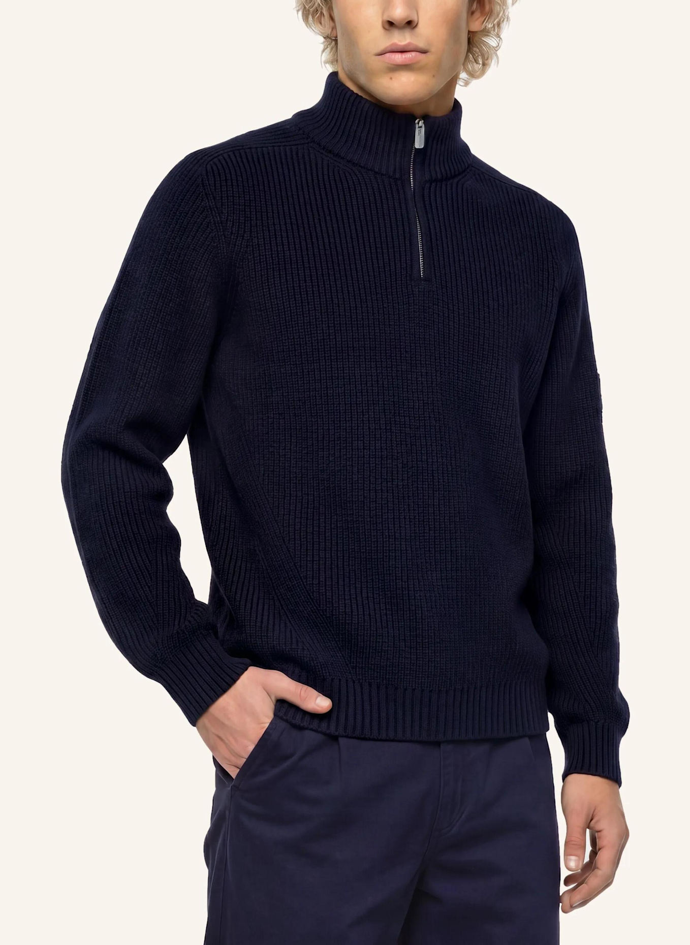 KARL LAGERFELD JEANS Sweatshirt: DUNKELBLAU