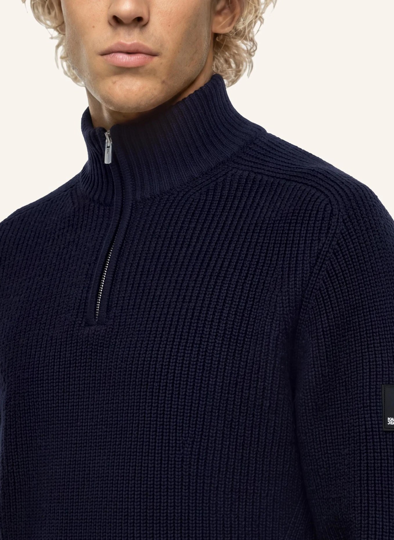 KARL LAGERFELD JEANS Sweatshirt: DUNKELBLAU