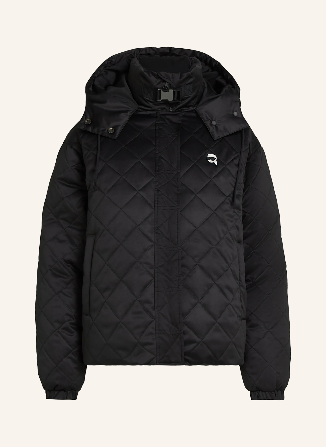 KARL LAGERFELD Mantel: SCHWARZ