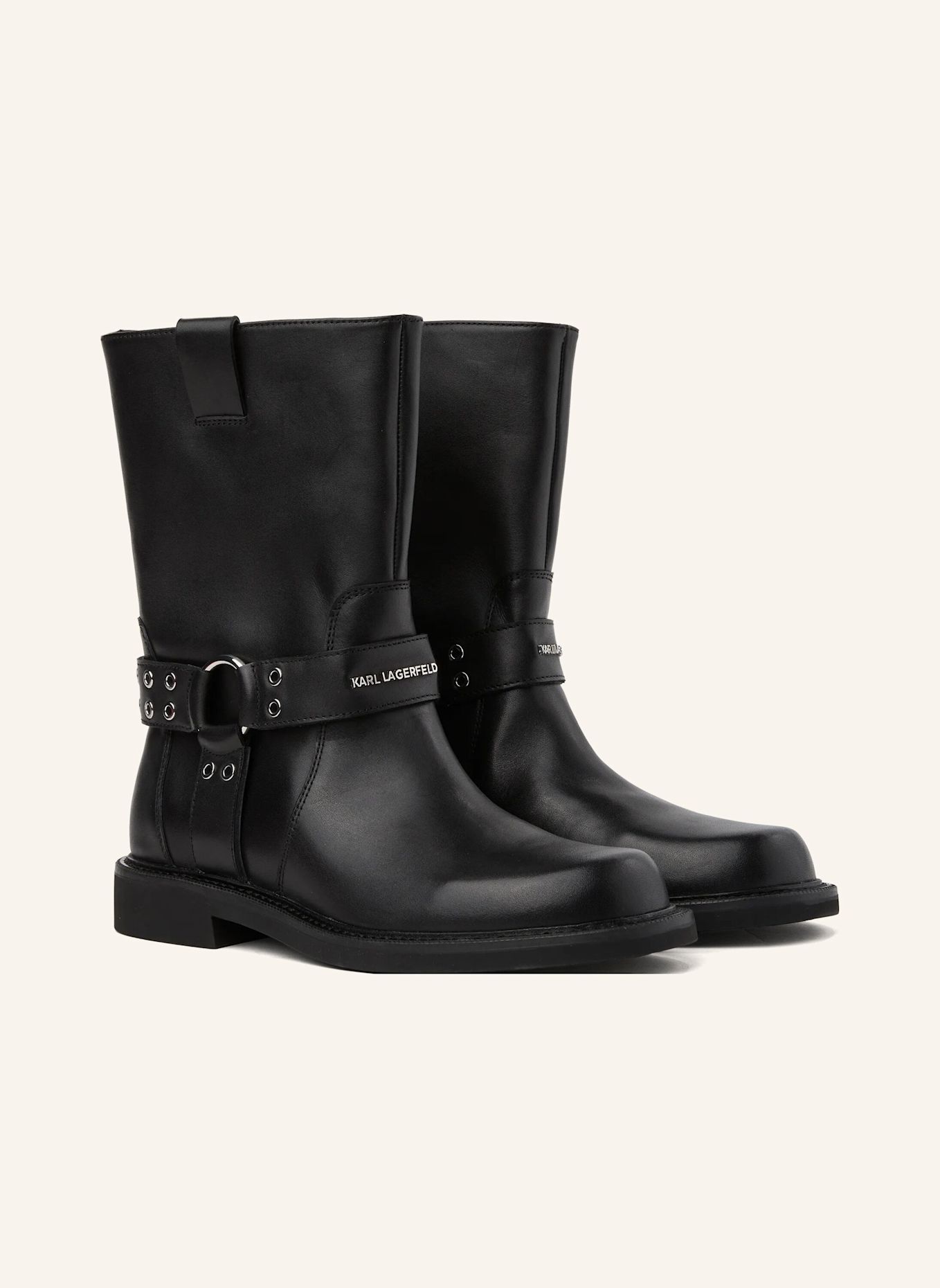 KARL LAGERFELD Stiefel: SCHWARZ