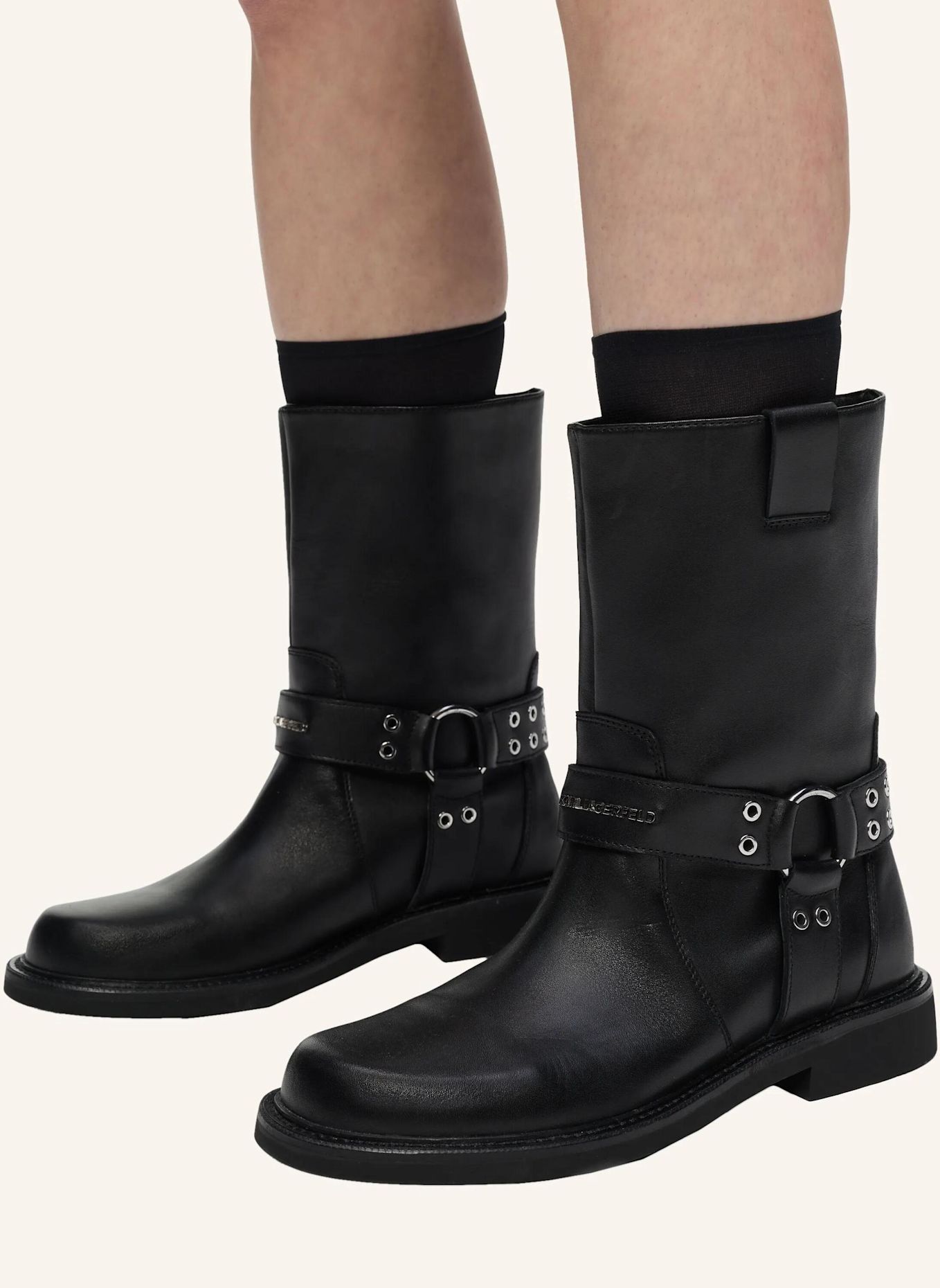 KARL LAGERFELD Stiefel: SCHWARZ