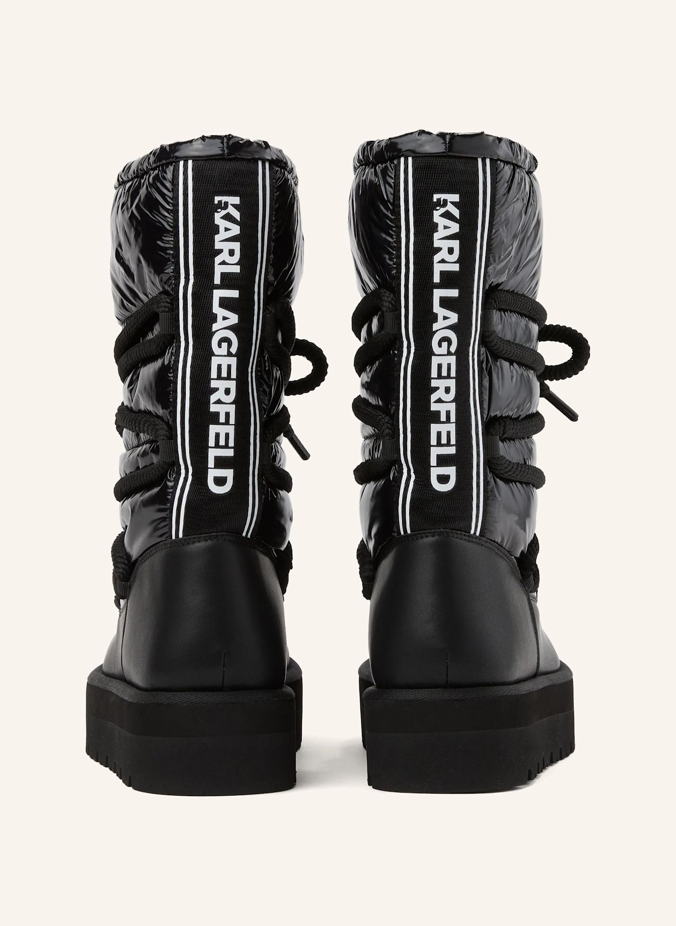 KARL LAGERFELD Stiefel: SCHWARZ