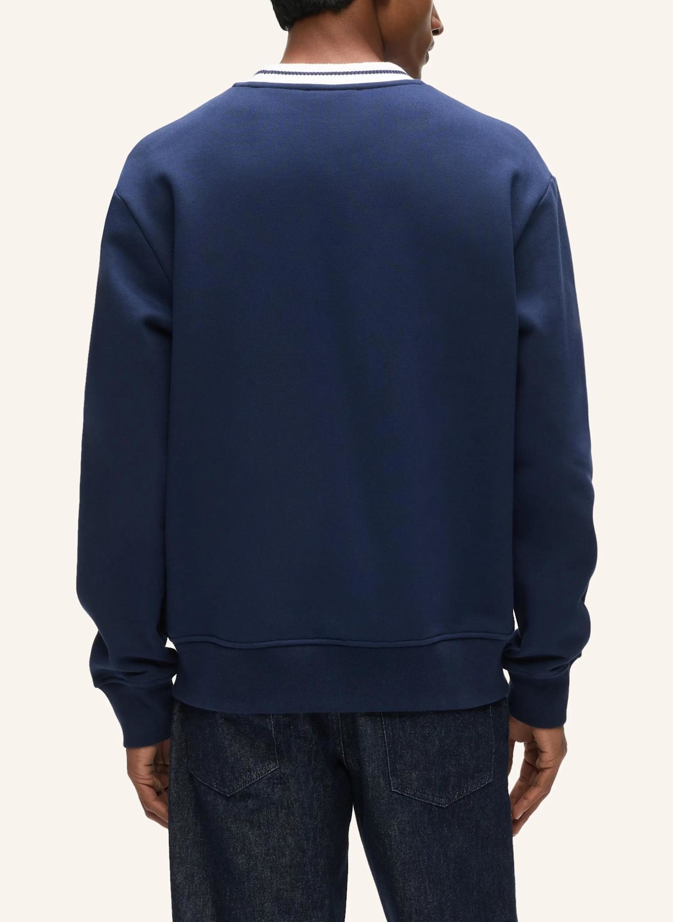KARL LAGERFELD Sweatshirt: DUNKELBLAU