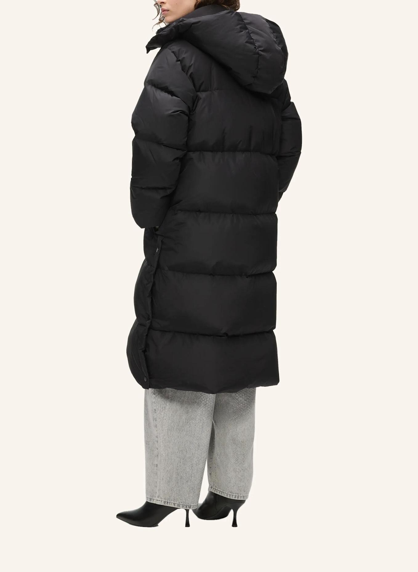 KARL LAGERFELD Mantel: SCHWARZ