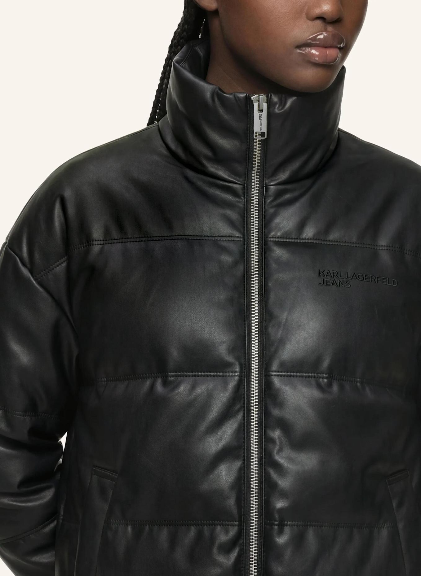 KARL LAGERFELD JEANS Jacke: SCHWARZ