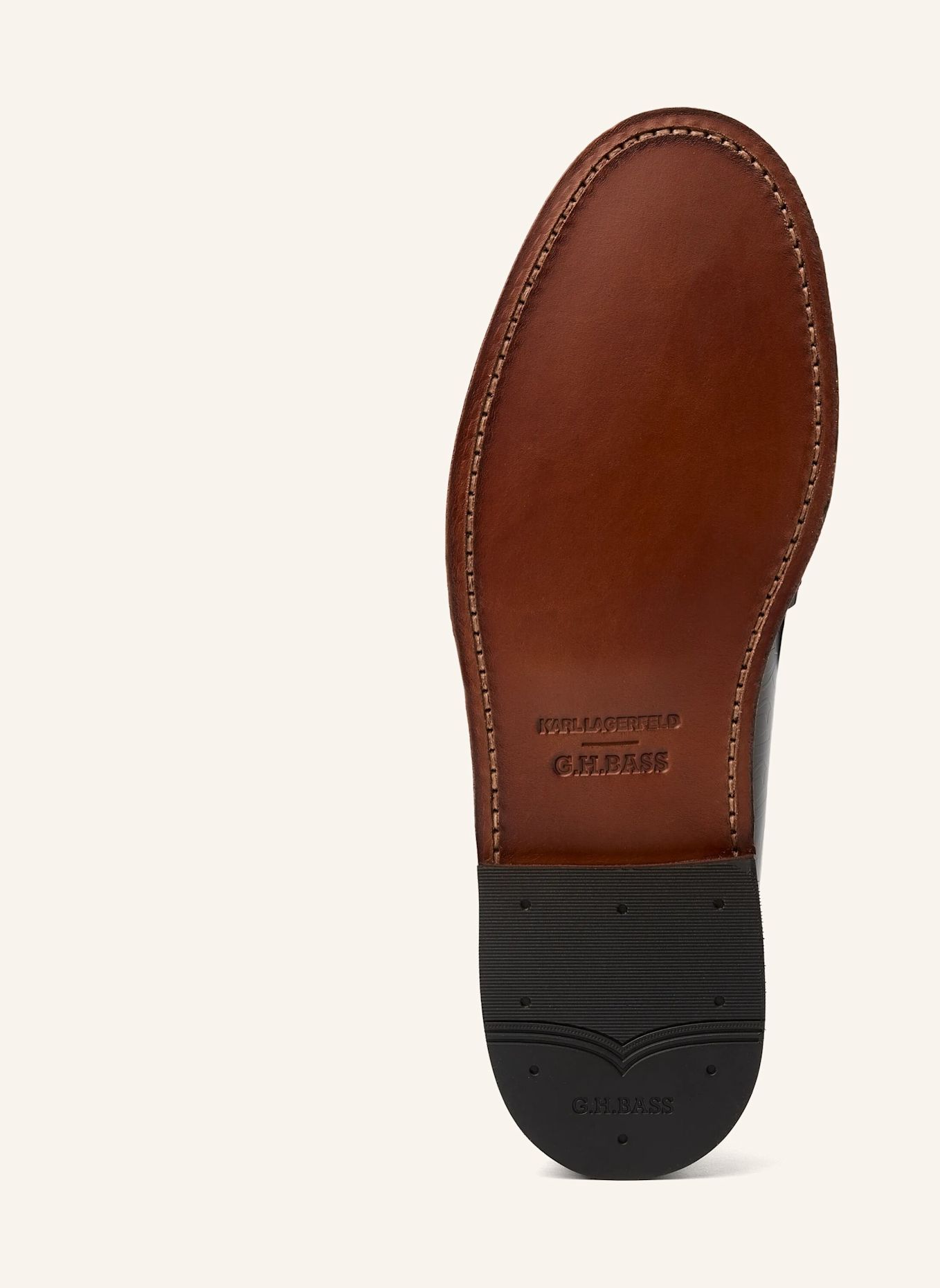 KARL LAGERFELD Flache Schuhe: SCHWARZ