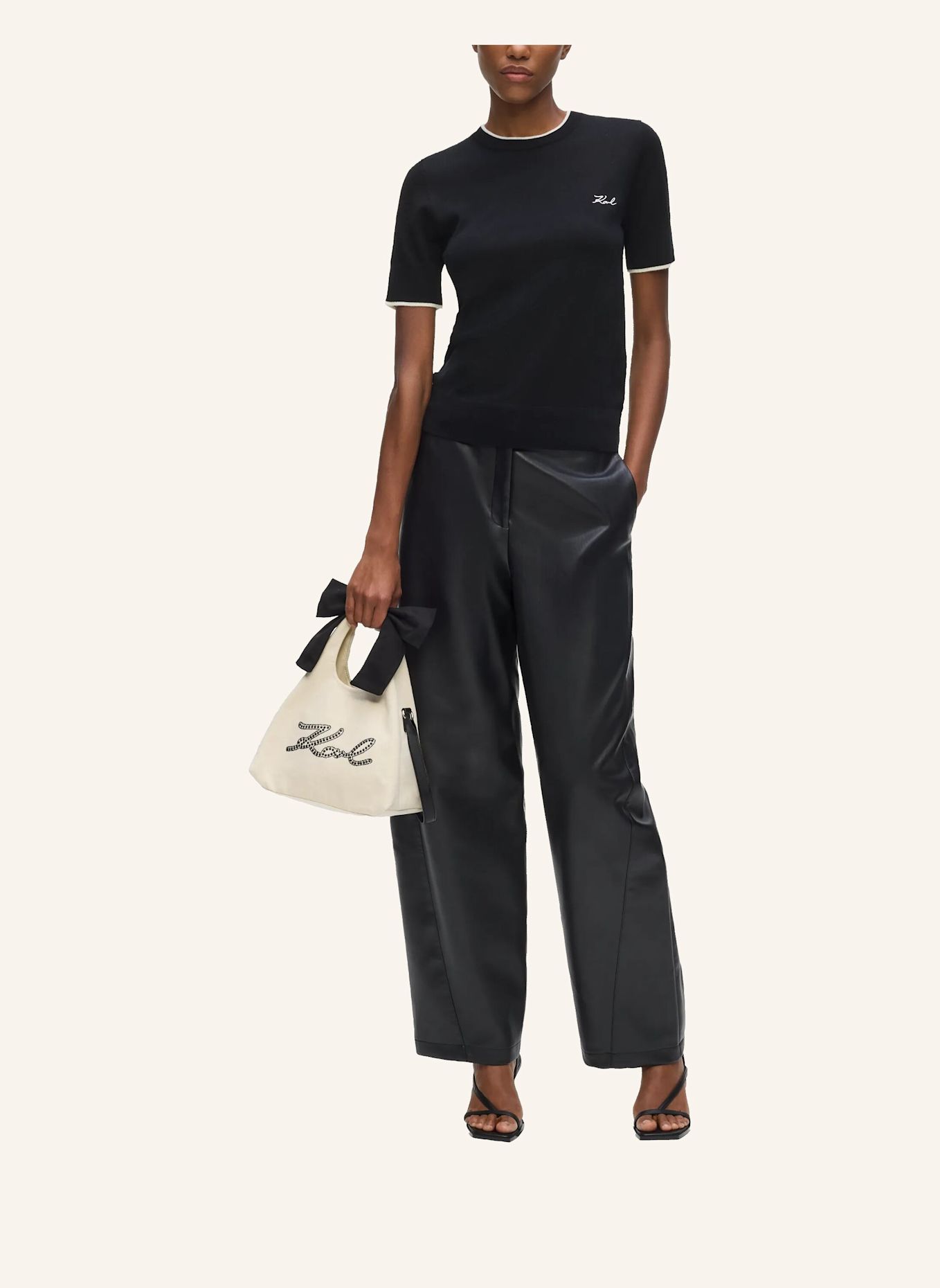 KARL LAGERFELD Shopper: BEIGE