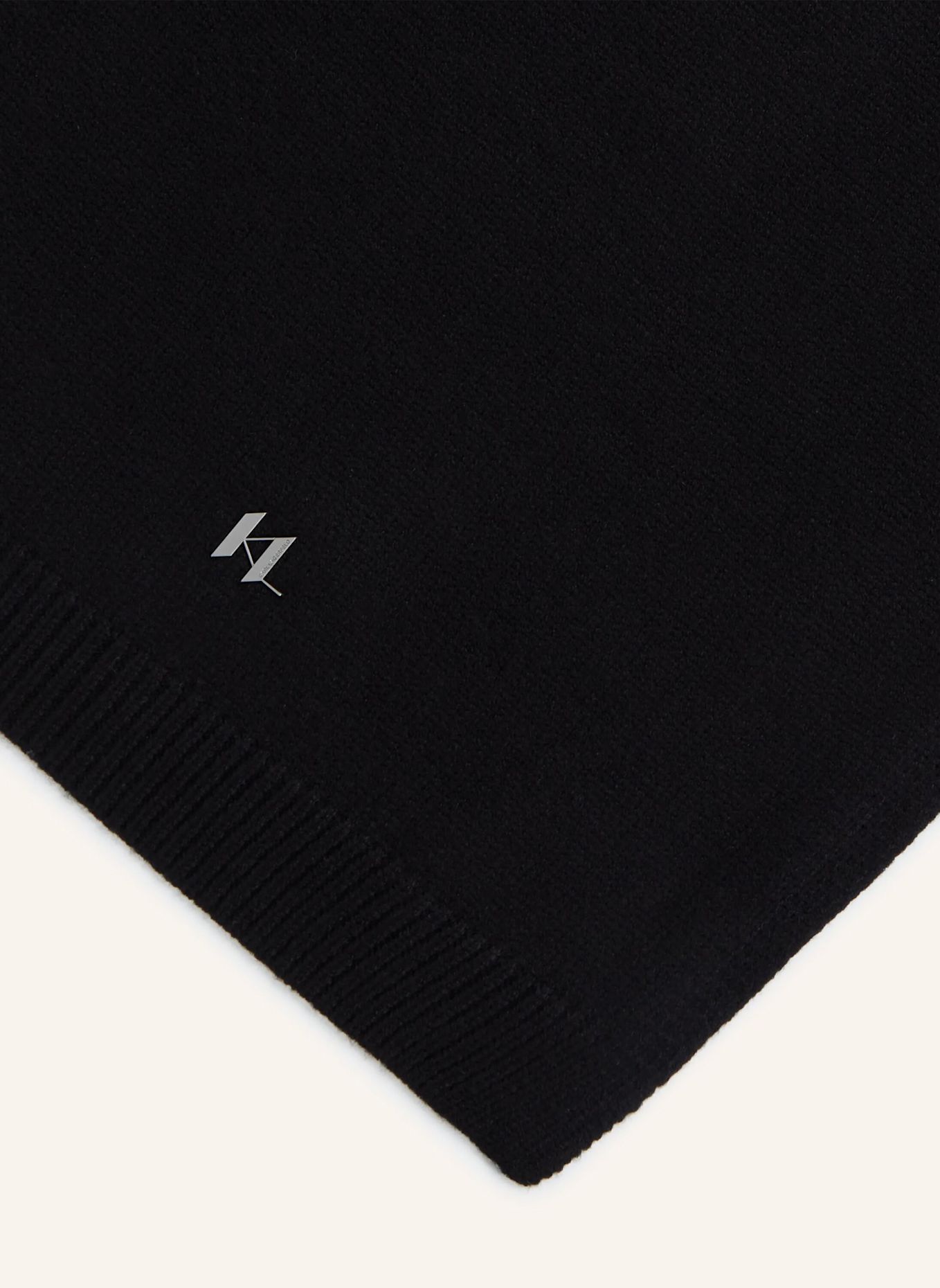 KARL LAGERFELD Schal: SCHWARZ