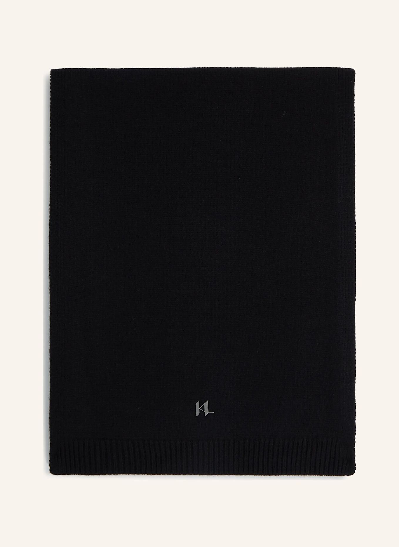 KARL LAGERFELD Schal: SCHWARZ