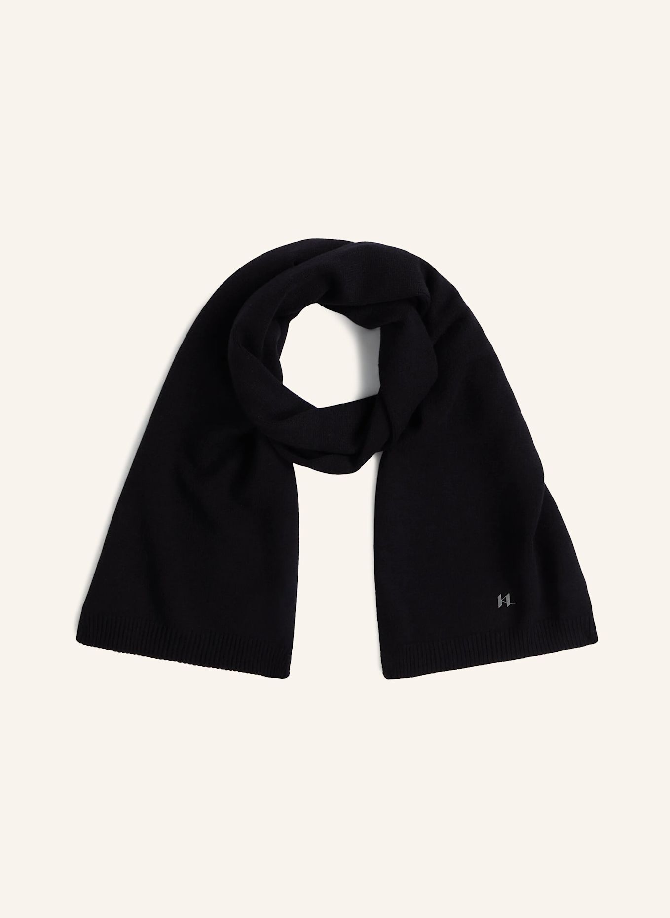 KARL LAGERFELD Schal: SCHWARZ