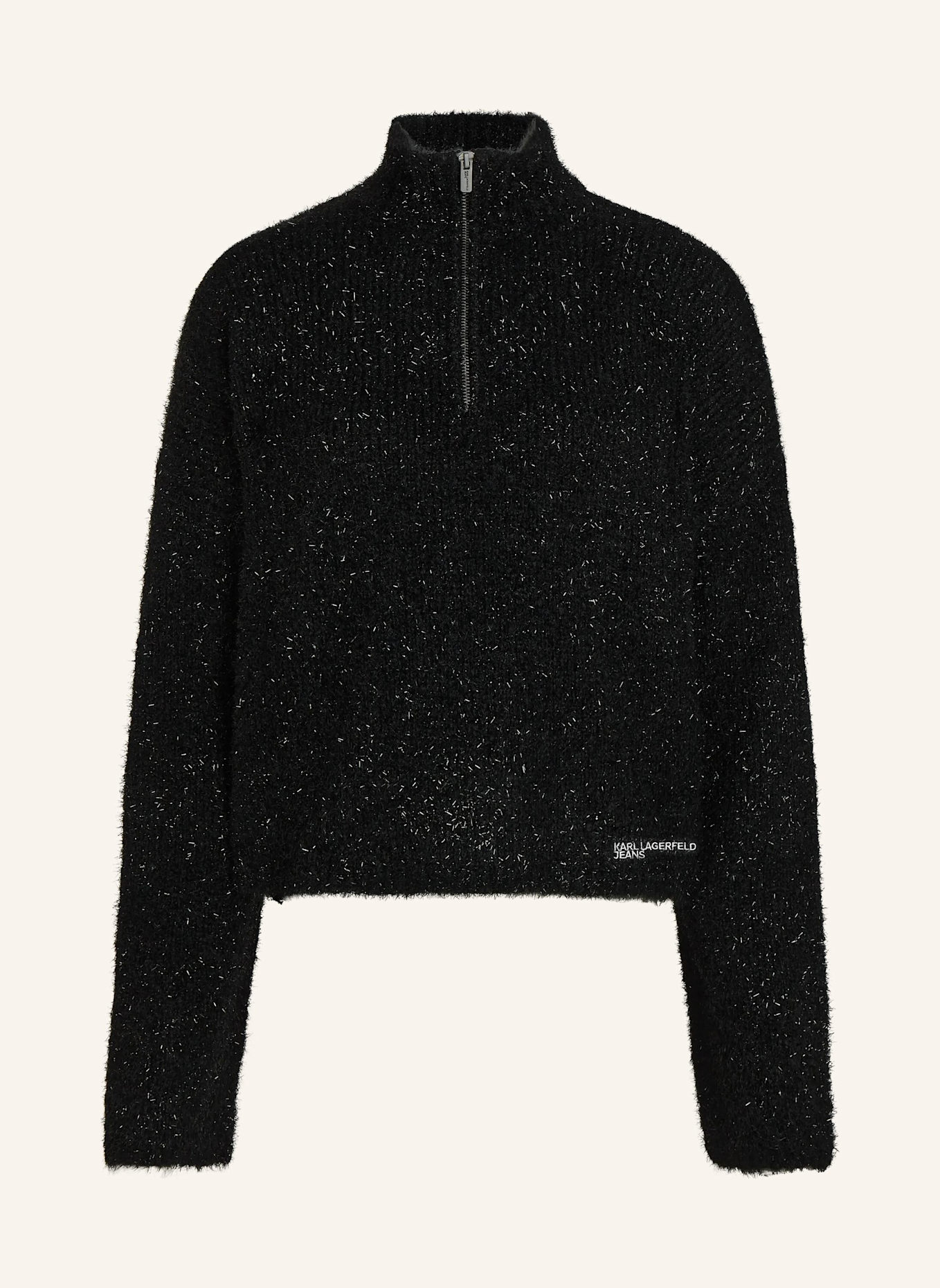 KARL LAGERFELD JEANS Sweatshirt: SCHWARZ