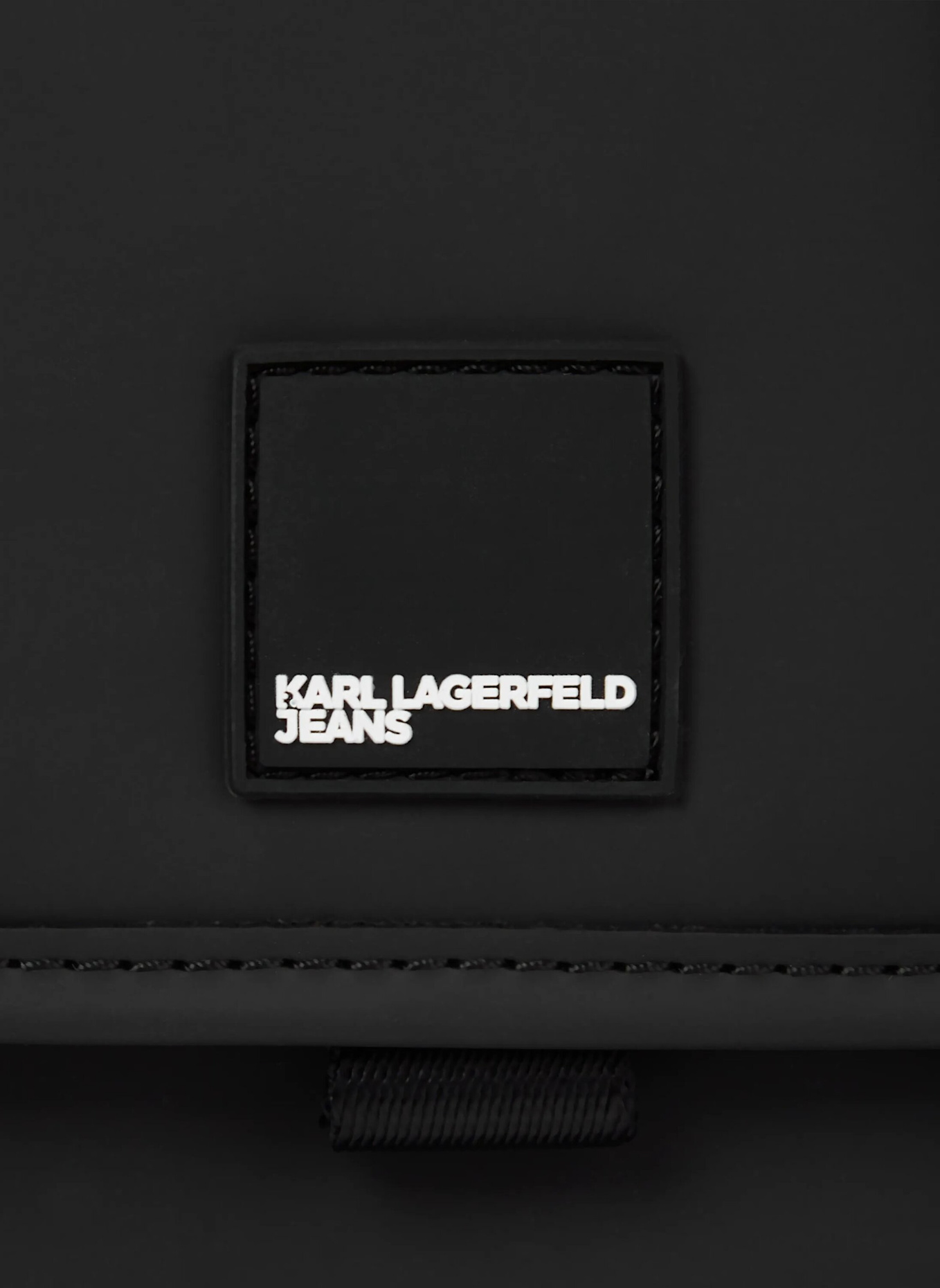 KARL LAGERFELD JEANS Umhängetasche: SCHWARZ