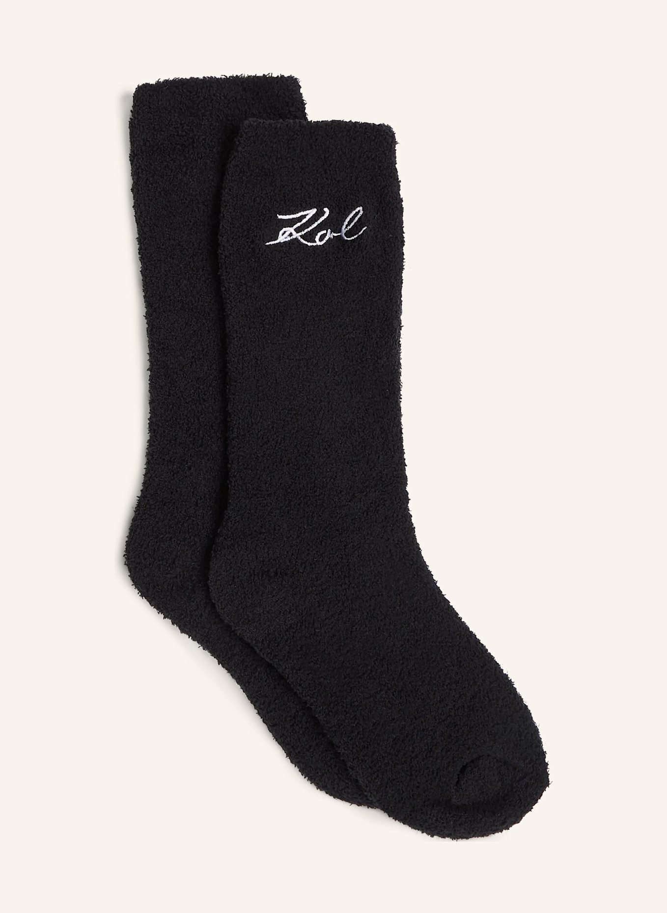 KARL LAGERFELD Socken: SCHWARZ
