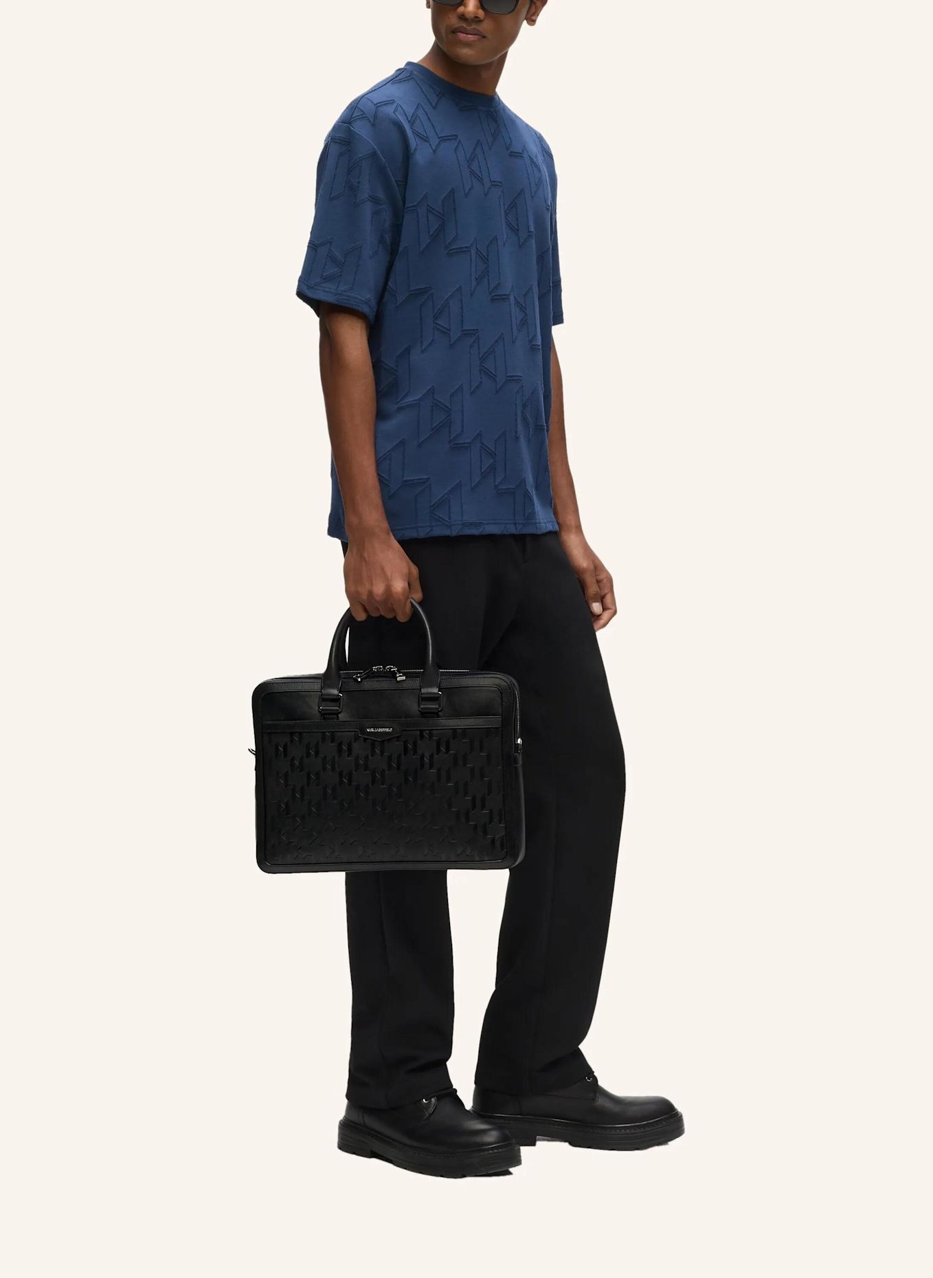 KARL LAGERFELD Tasche: SCHWARZ