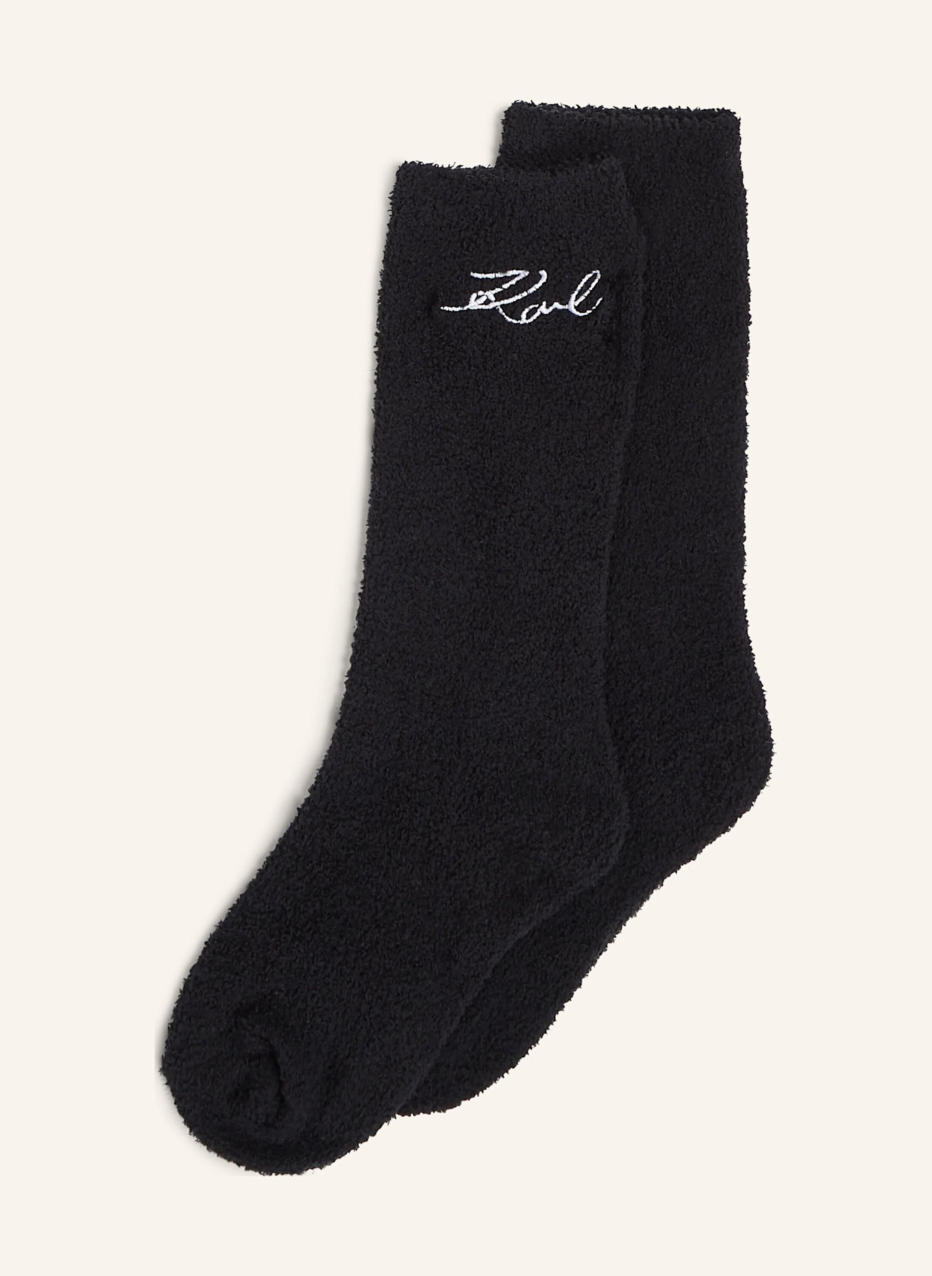 KARL LAGERFELD Socken: SCHWARZ