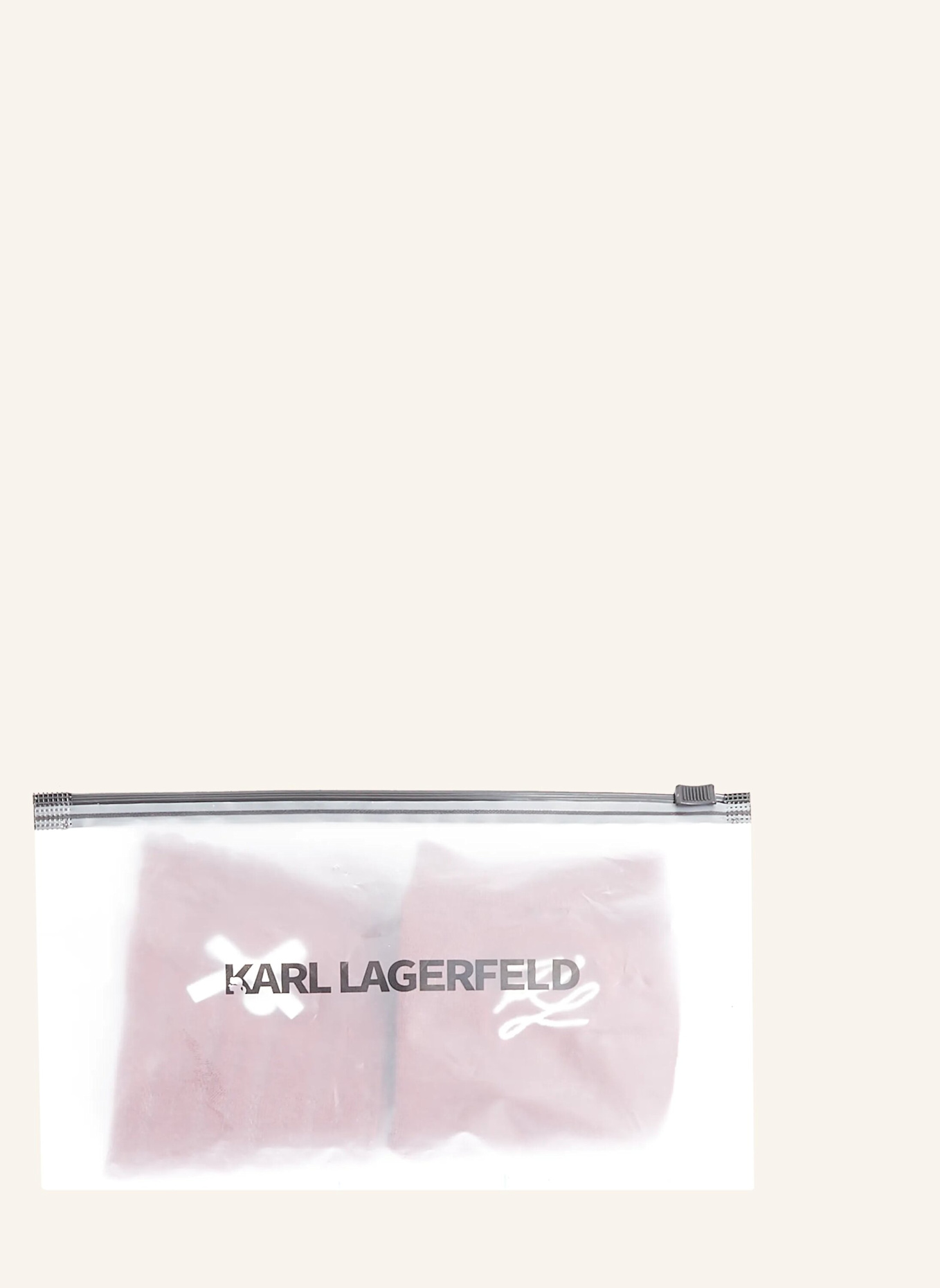 KARL LAGERFELD Socken: DUNKELROT