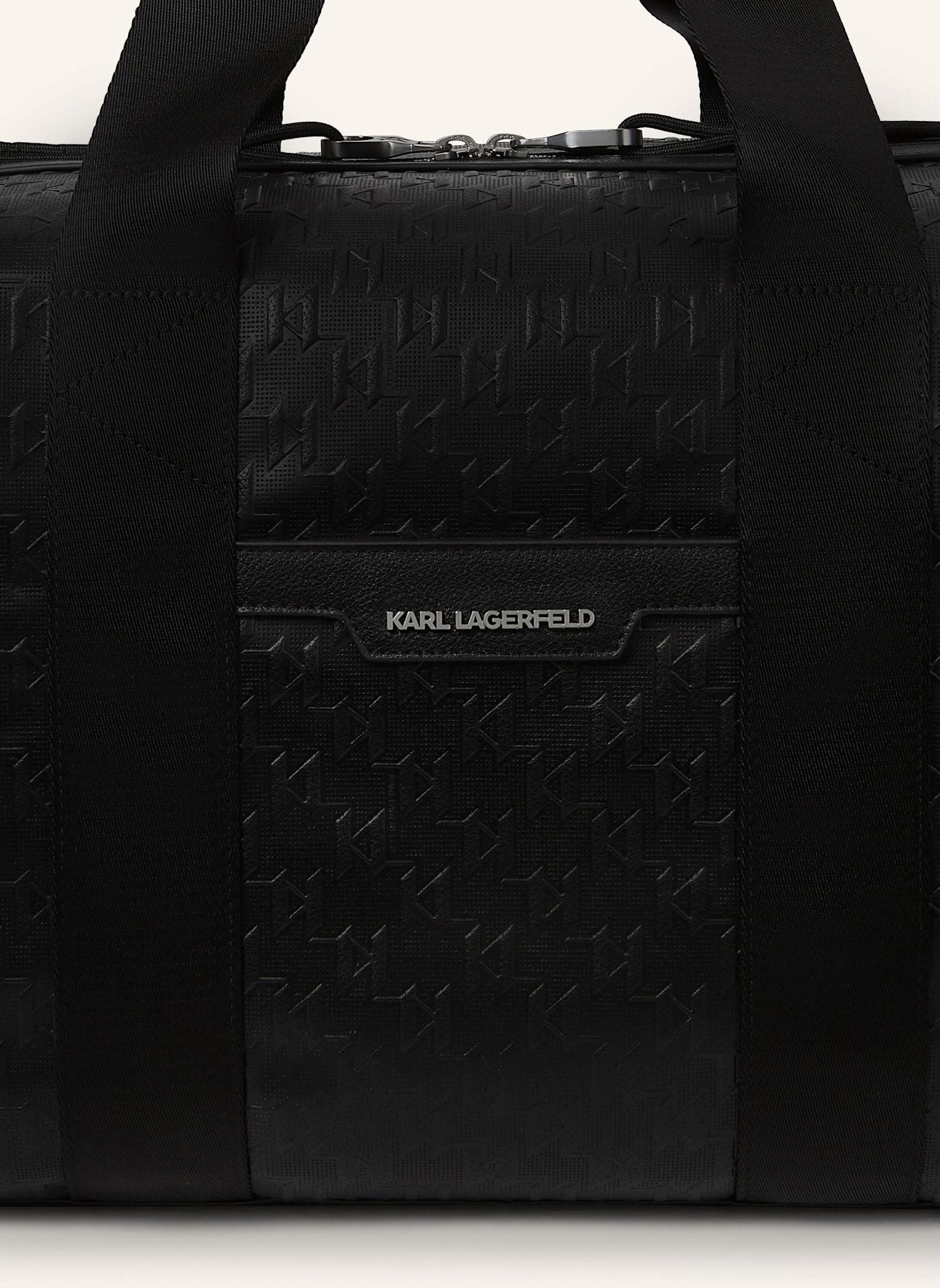 KARL LAGERFELD Weekender: SCHWARZ