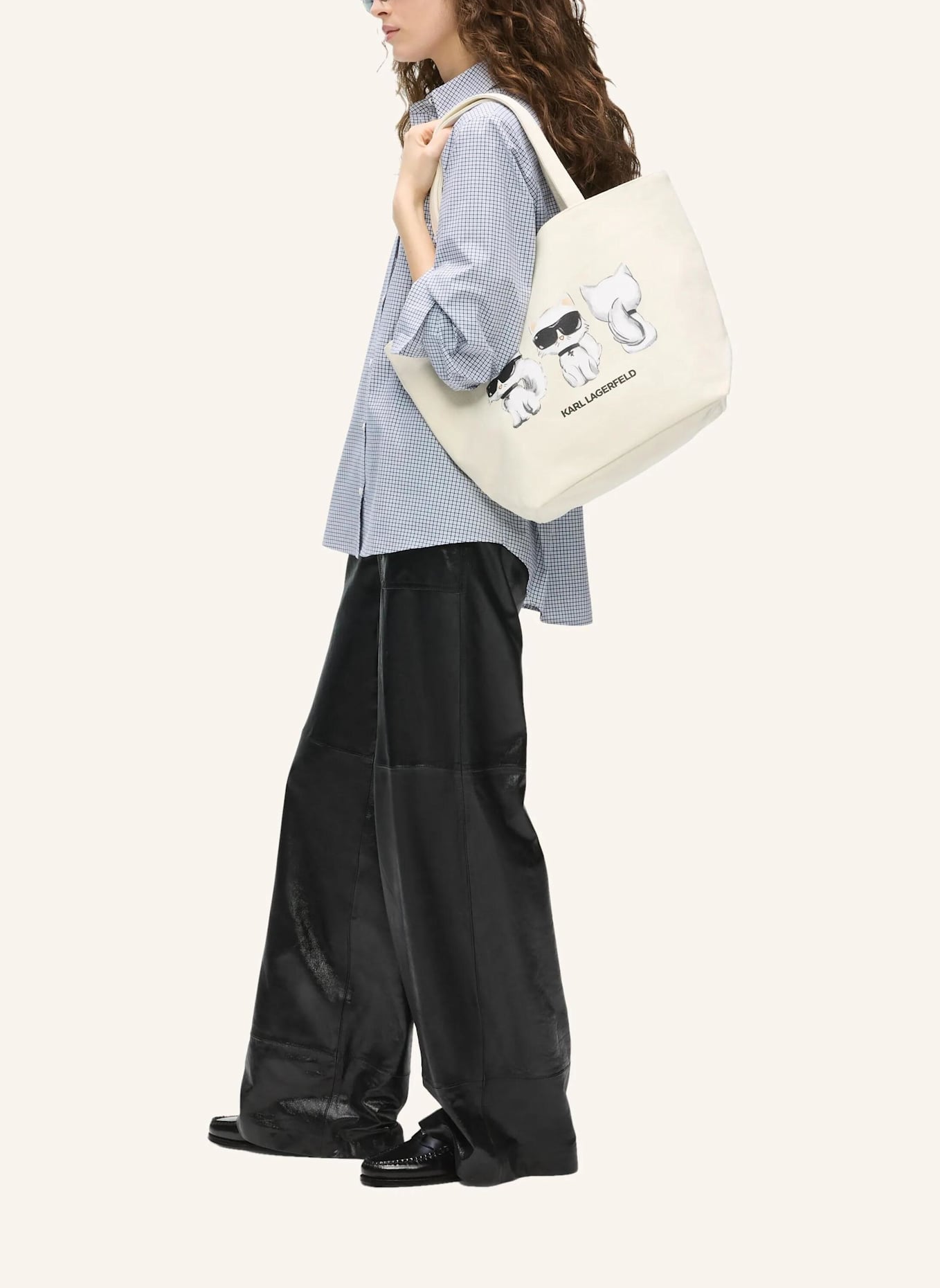 KARL LAGERFELD Shopper: SCHWARZ