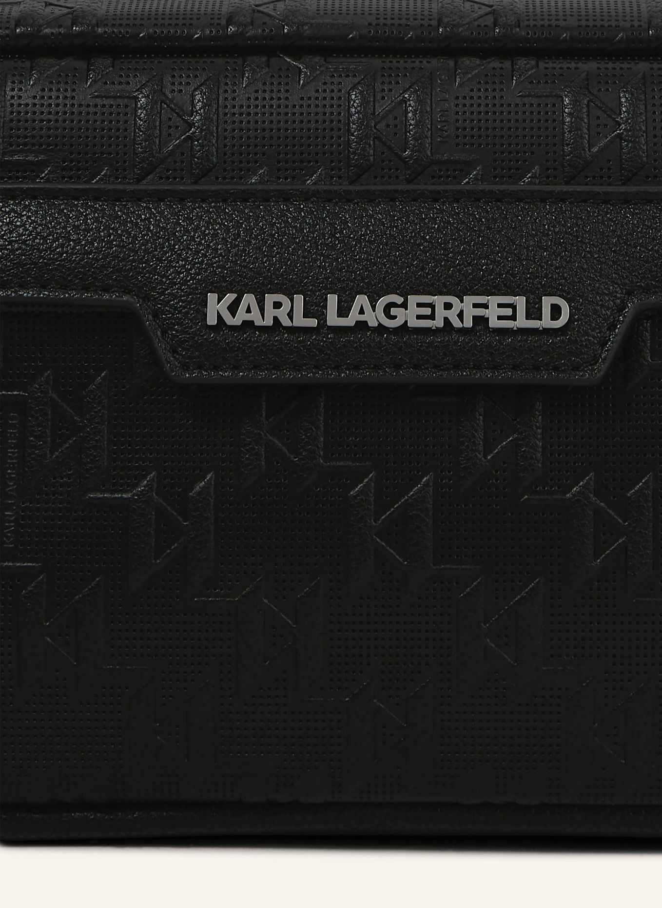 KARL LAGERFELD Umhängetasche: SCHWARZ
