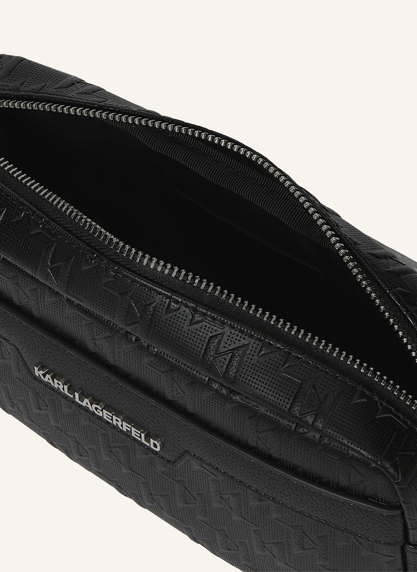 KARL LAGERFELD Umhängetasche: SCHWARZ